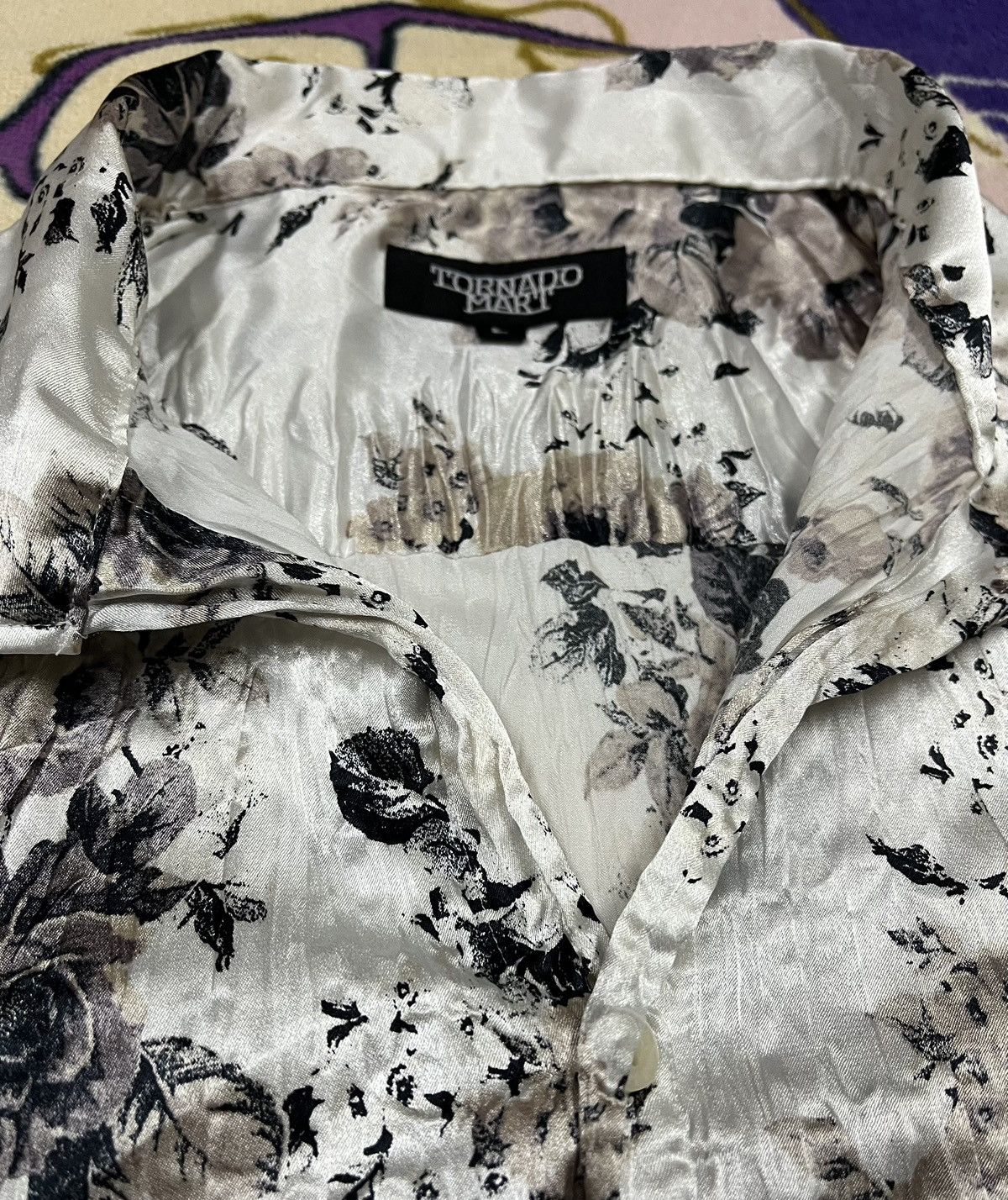 Tornado Mart TORNADO MART Made in Japan SILK Shirt Size US L / EU 52-54 / 3 - 5 Thumbnail