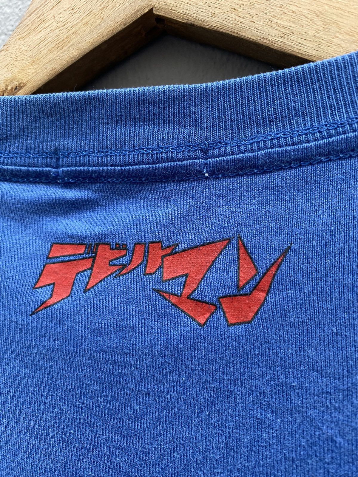 Anime RARE💥Vintage Famous Japanese Anime/Manga DEVILMAN Akira Tee Size US L / EU 52-54 / 3 - 10 Thumbnail