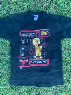 Chicago Bulls 1997 NBA Champions Tribute T-Shirt - Vintage Band Shirts