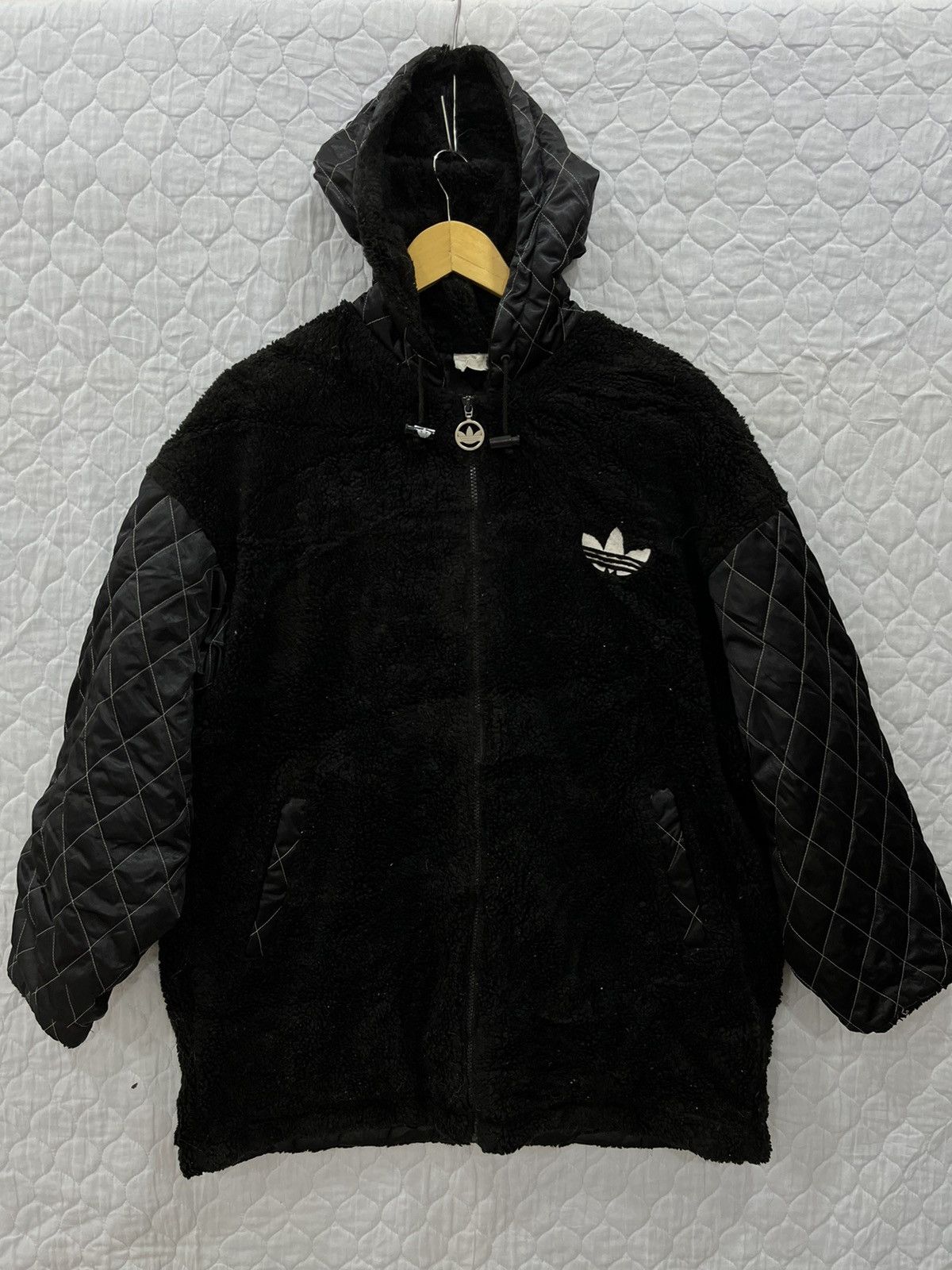 Adidas (A)🔥STEALS🔥 VINTAGE ADIDAS BIG TREFOIL LOGO Size US XL / EU 56 / 4 - 2 Thumbnail