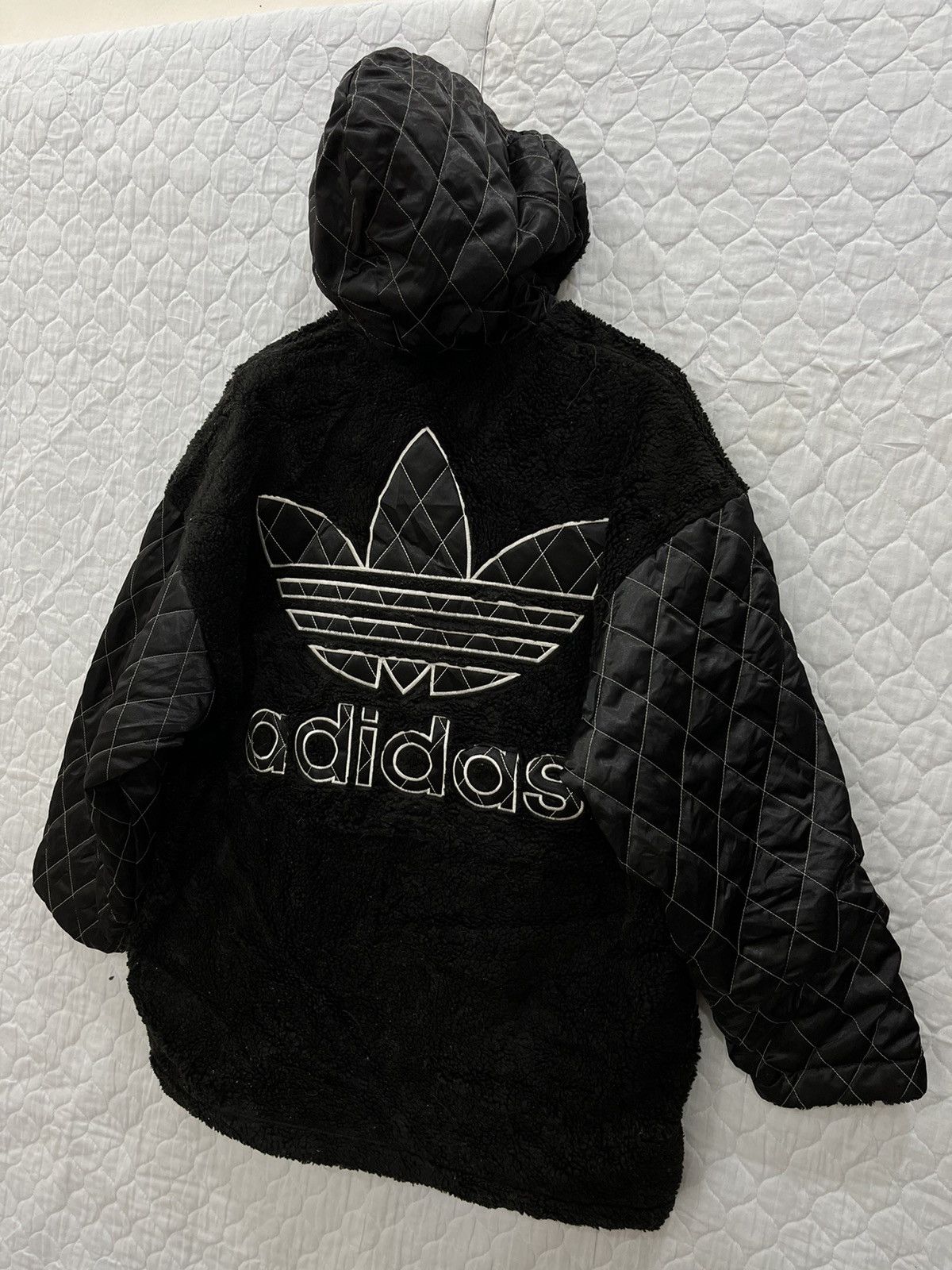 Adidas (A)🔥STEALS🔥 VINTAGE ADIDAS BIG TREFOIL LOGO Size US XL / EU 56 / 4 - 3 Thumbnail