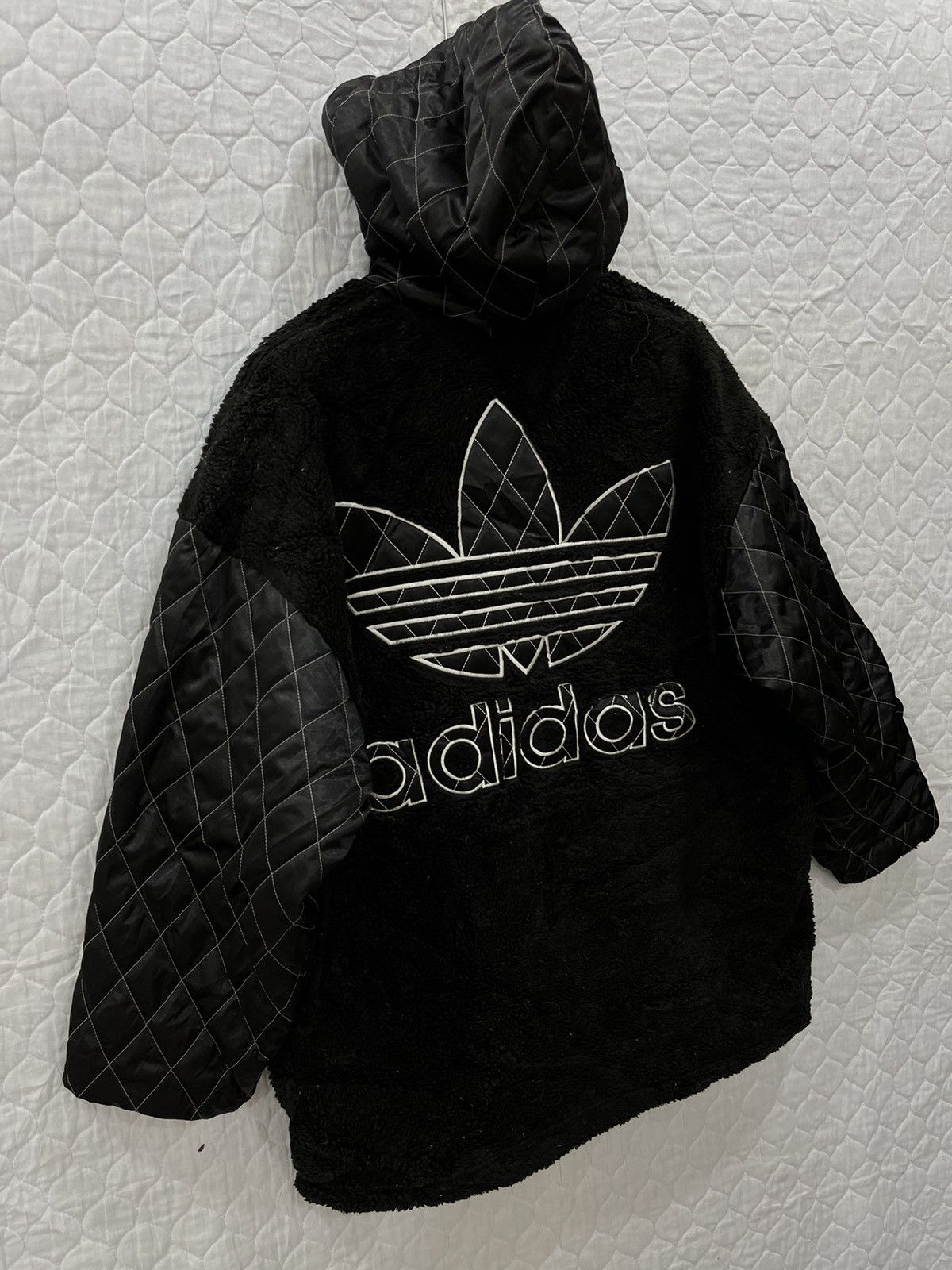 Adidas (A)🔥STEALS🔥 VINTAGE ADIDAS BIG TREFOIL LOGO Size US XL / EU 56 / 4 - 4 Thumbnail