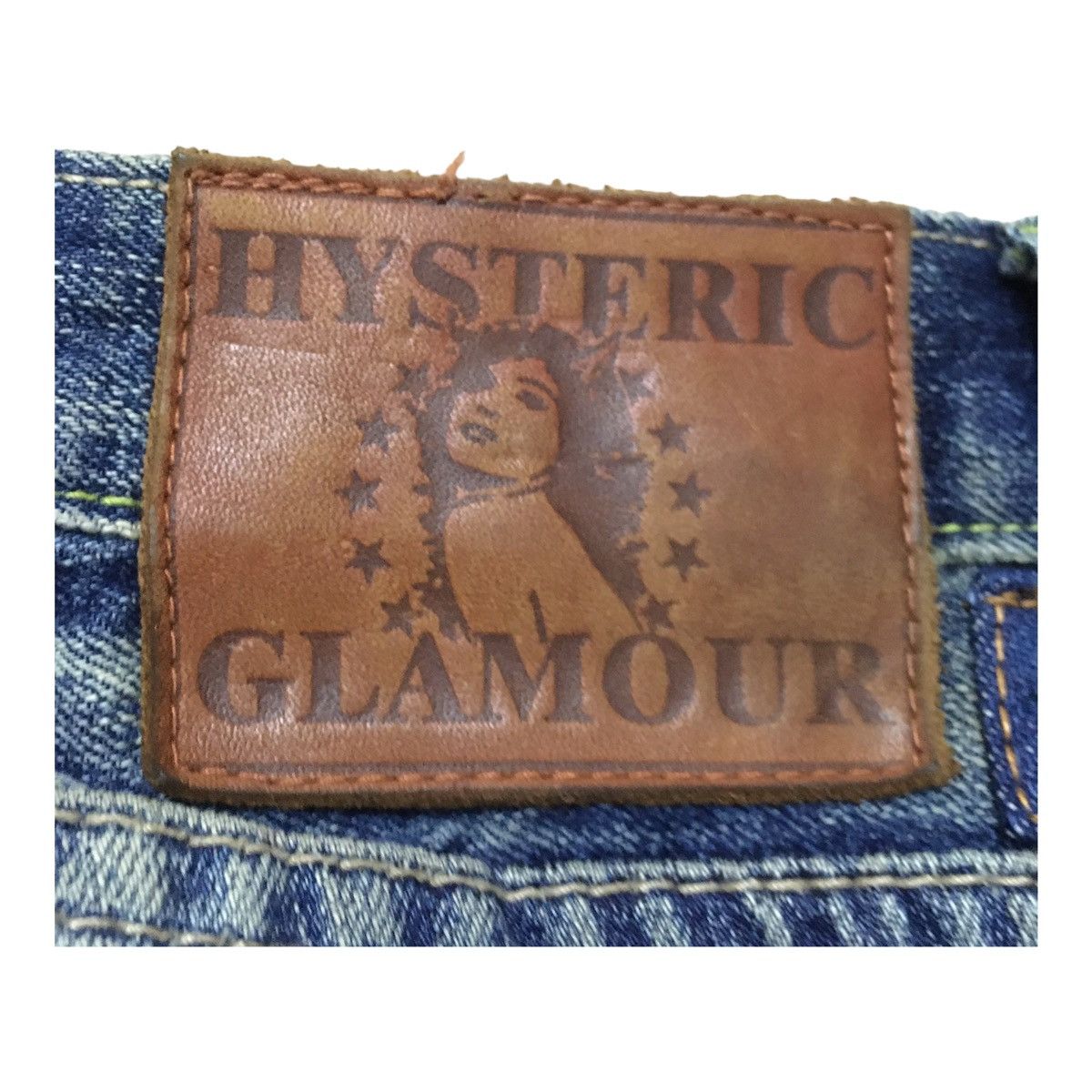 Hysteric Glamour × If Six Was Nine Rare Design Vintage Brand Hysteic Glamour Faded Jeans 1990s Size US 32 / EU 48 - 7 Thumbnail