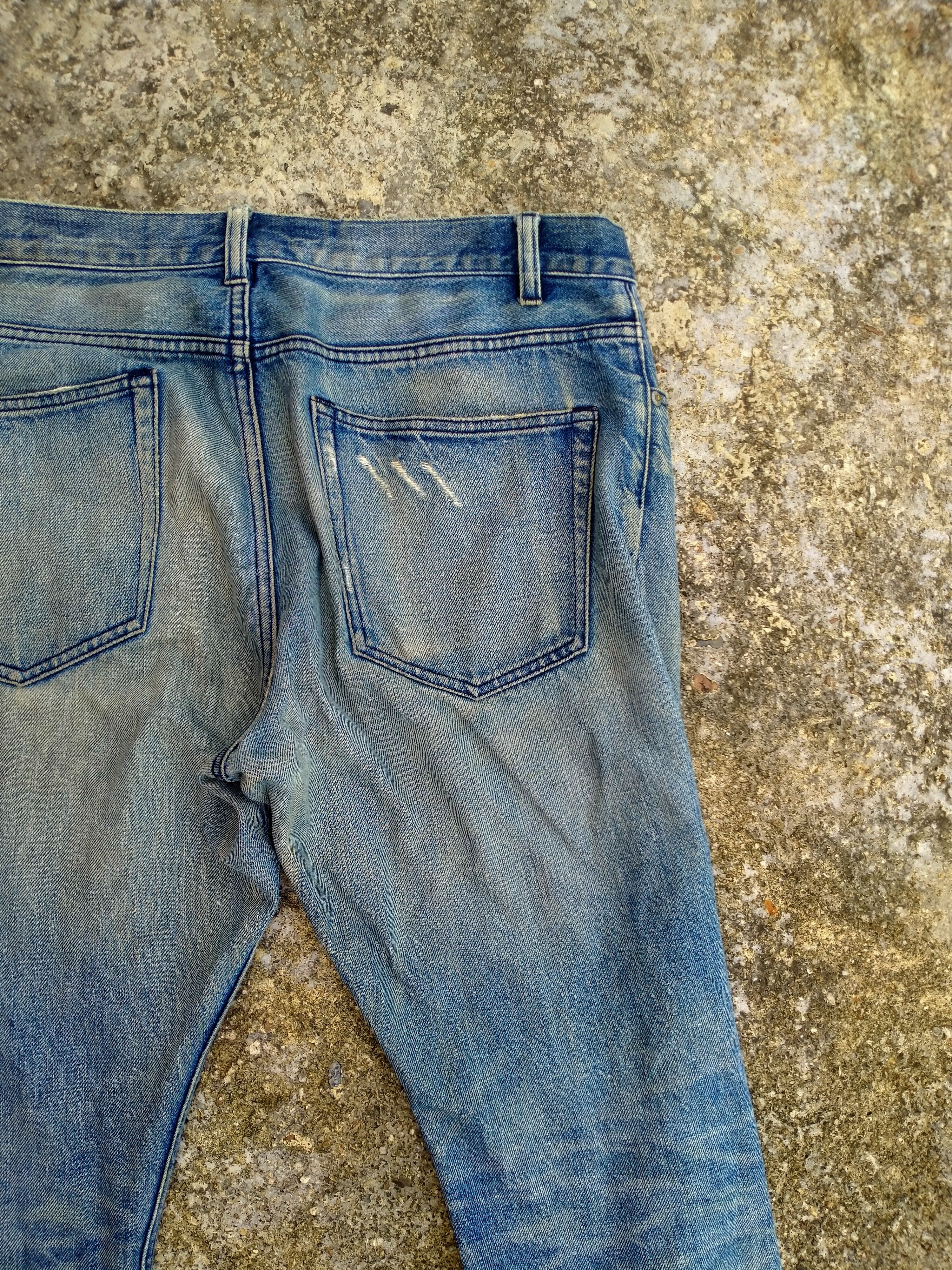 Japanese Brand × United Arrows DISSTRESSED UNITED ARROW BEAUTY&YOUTH SELVEDGE DENIM# Size US 34 / EU 50 - 7 Thumbnail
