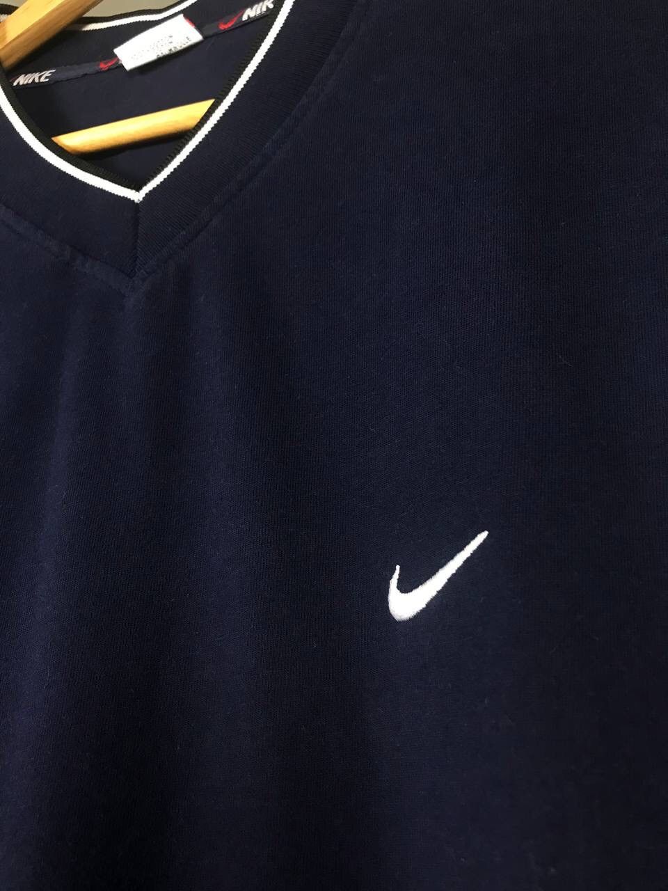 Nike × Vintage Nike swoosh streetwear vintage tee Size US XXL / EU 58 / 5 - 3 Thumbnail