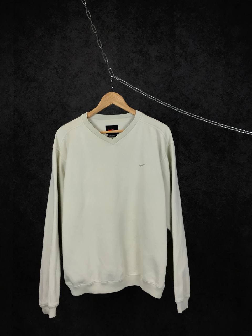 Other Nike swoosh streetwear vintage v neck sweatshirt Size US M / EU 48-50 / 2 - 1 Thumbnail