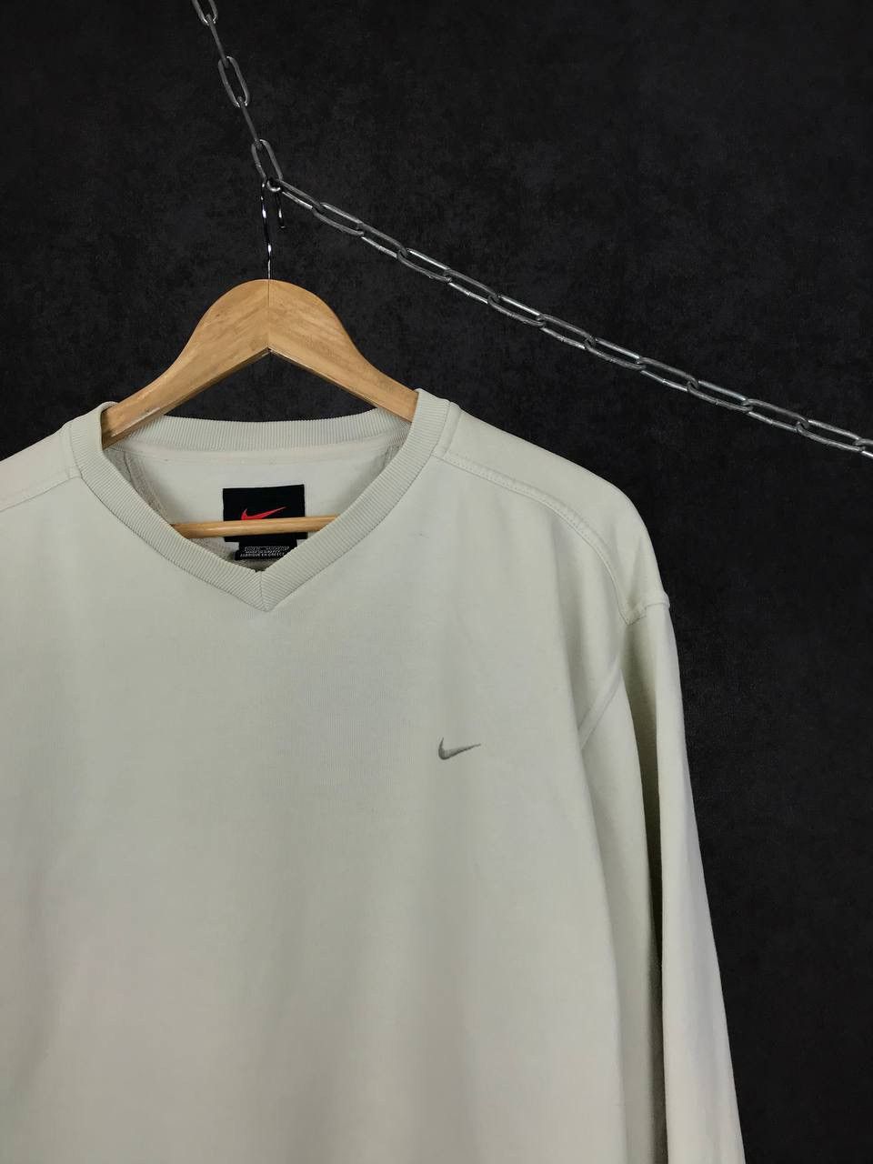Other Nike swoosh streetwear vintage v neck sweatshirt Size US M / EU 48-50 / 2 - 2 Thumbnail