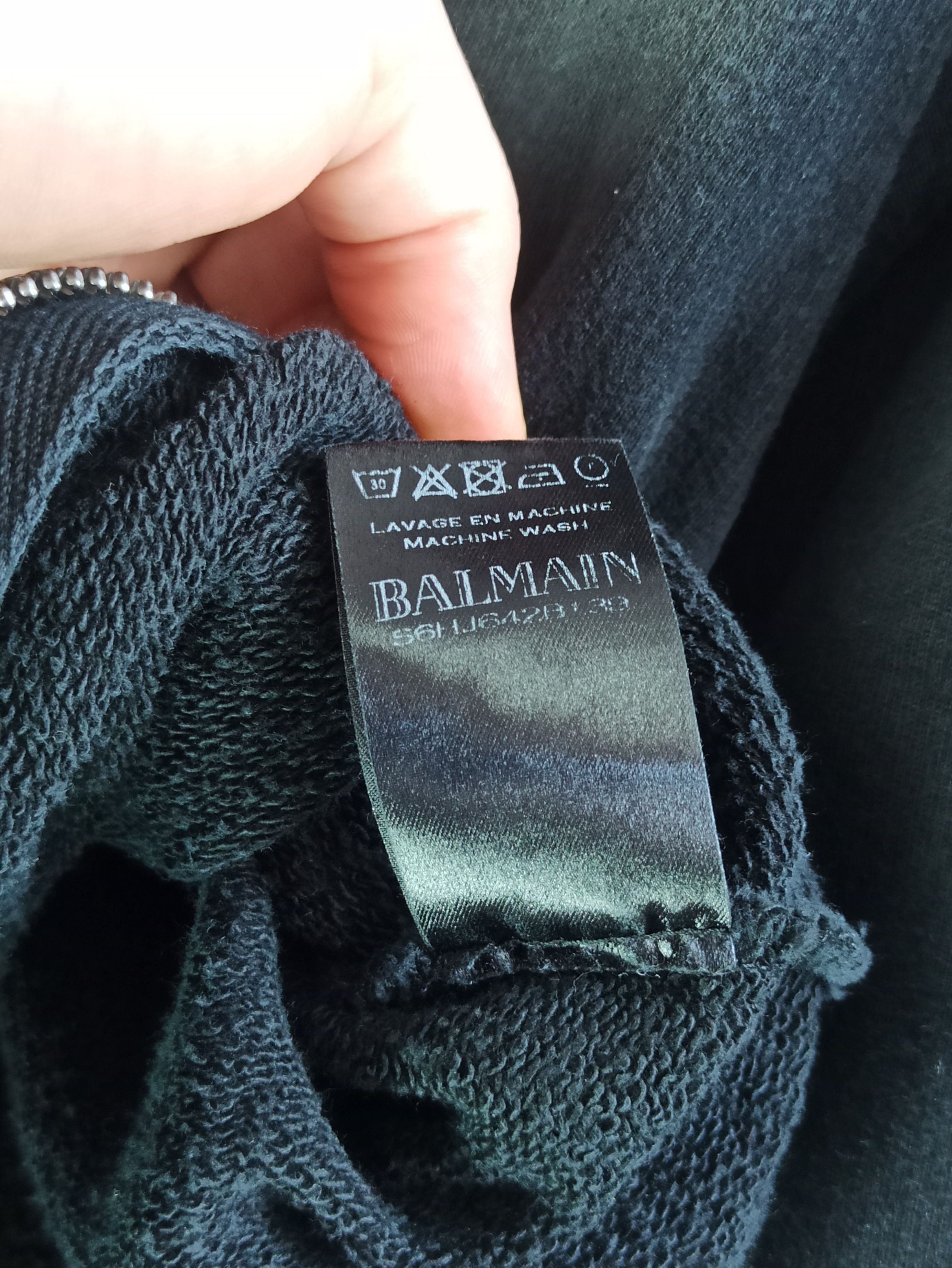 Balmain Balmain Hoodie Pullover Size US S / EU 44-46 / 1 - 7 Thumbnail