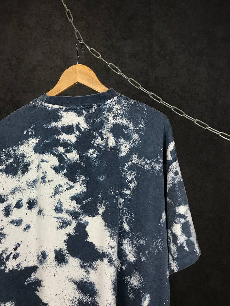 Nike × Vintage Nike swoosh streetwear vintage faded center logo tee Size US M / EU 48-50 / 2 - 6 Thumbnail