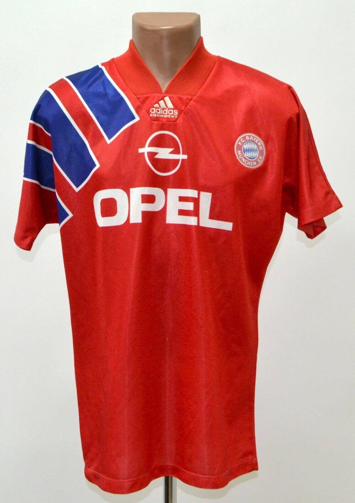 BAYERN MUNCHEN 1991/1993 HOME SHIRT ADIDAS SIZE L ADULT