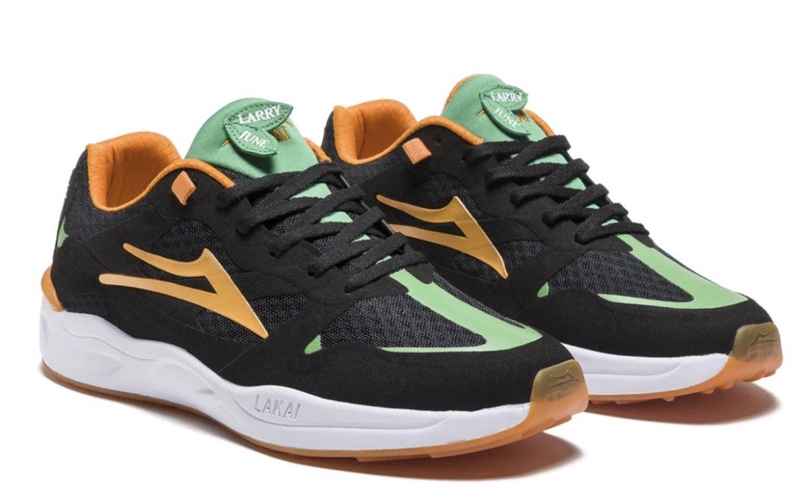 Lakai Larry June × Lakai Limited EVO 2.0 Orange Suede- Size 8 Size US 8 / EU 41 - 2 Thumbnail
