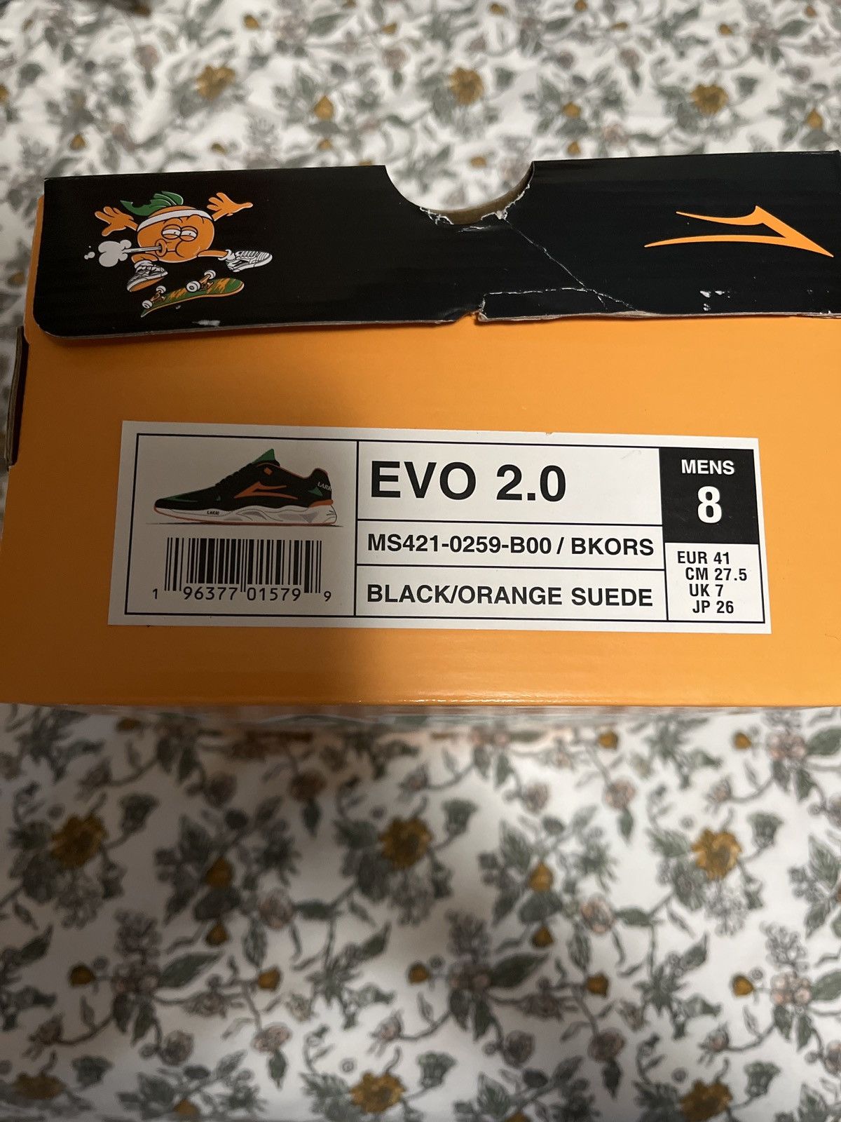 Lakai Larry June × Lakai Limited EVO 2.0 Orange Suede- Size 8 Size US 8 / EU 41 - 9 Thumbnail