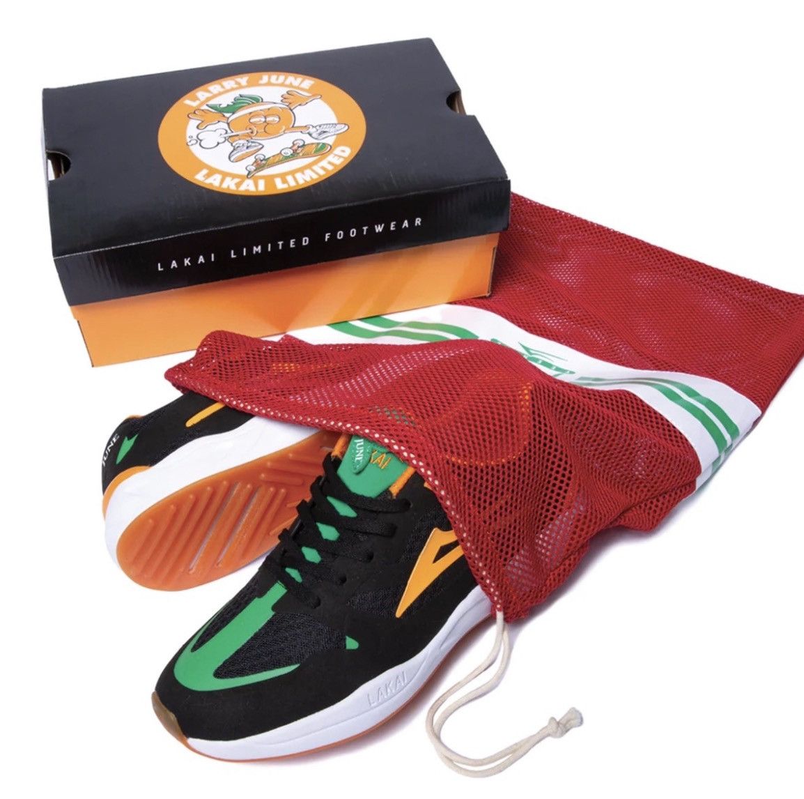 Lakai Larry June × Lakai Limited EVO 2.0 Orange Suede- Size 8 Size US 8 / EU 41 - 1 Thumbnail
