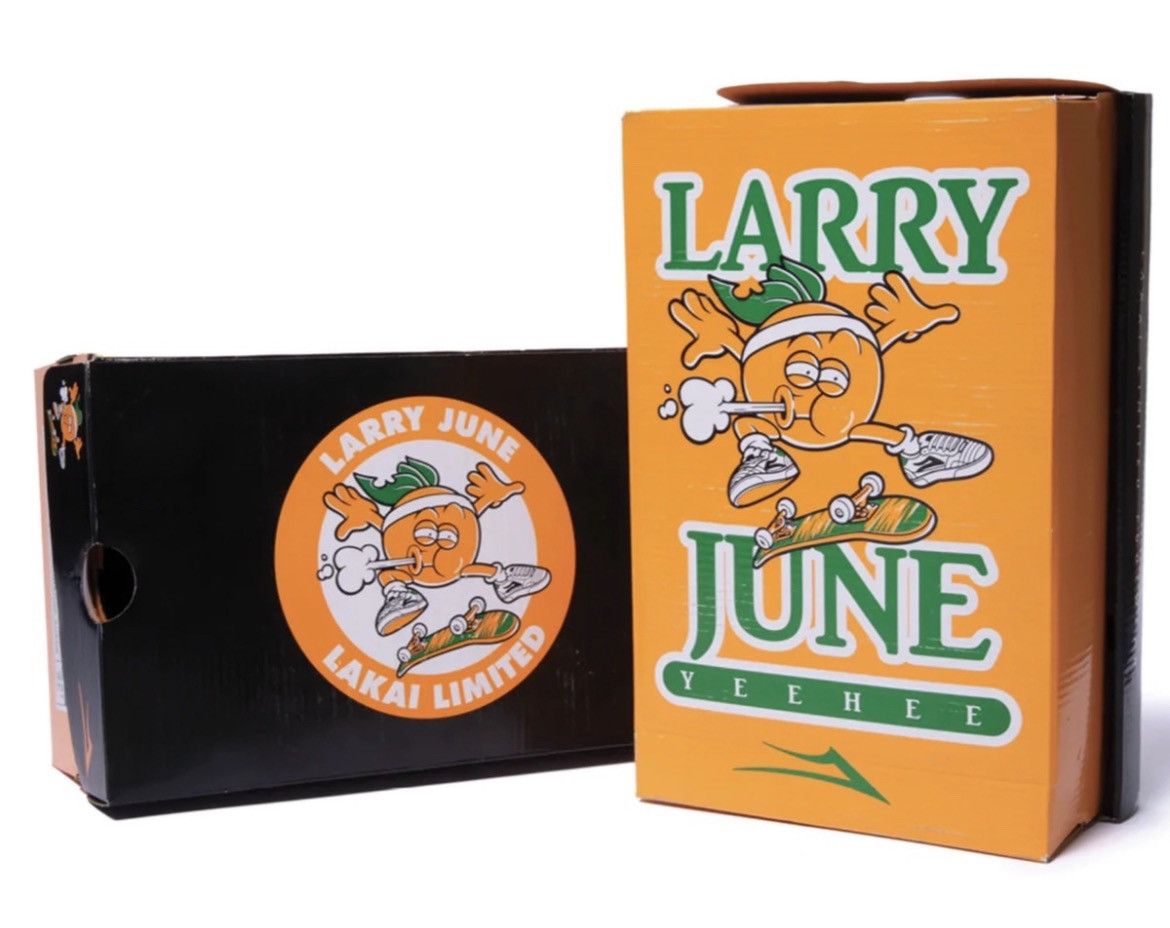 Lakai Larry June × Lakai Limited EVO 2.0 Orange Suede- Size 8 Size US 8 / EU 41 - 7 Thumbnail