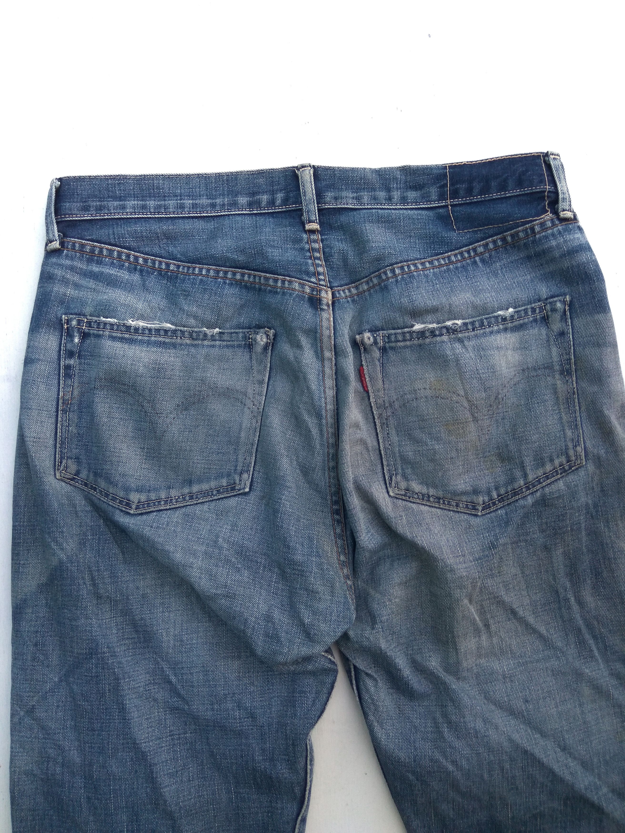Levi's Vintage Levis 501 jeans big Capital E selvedge patchwork Size US 34 / EU 50 - 7 Thumbnail