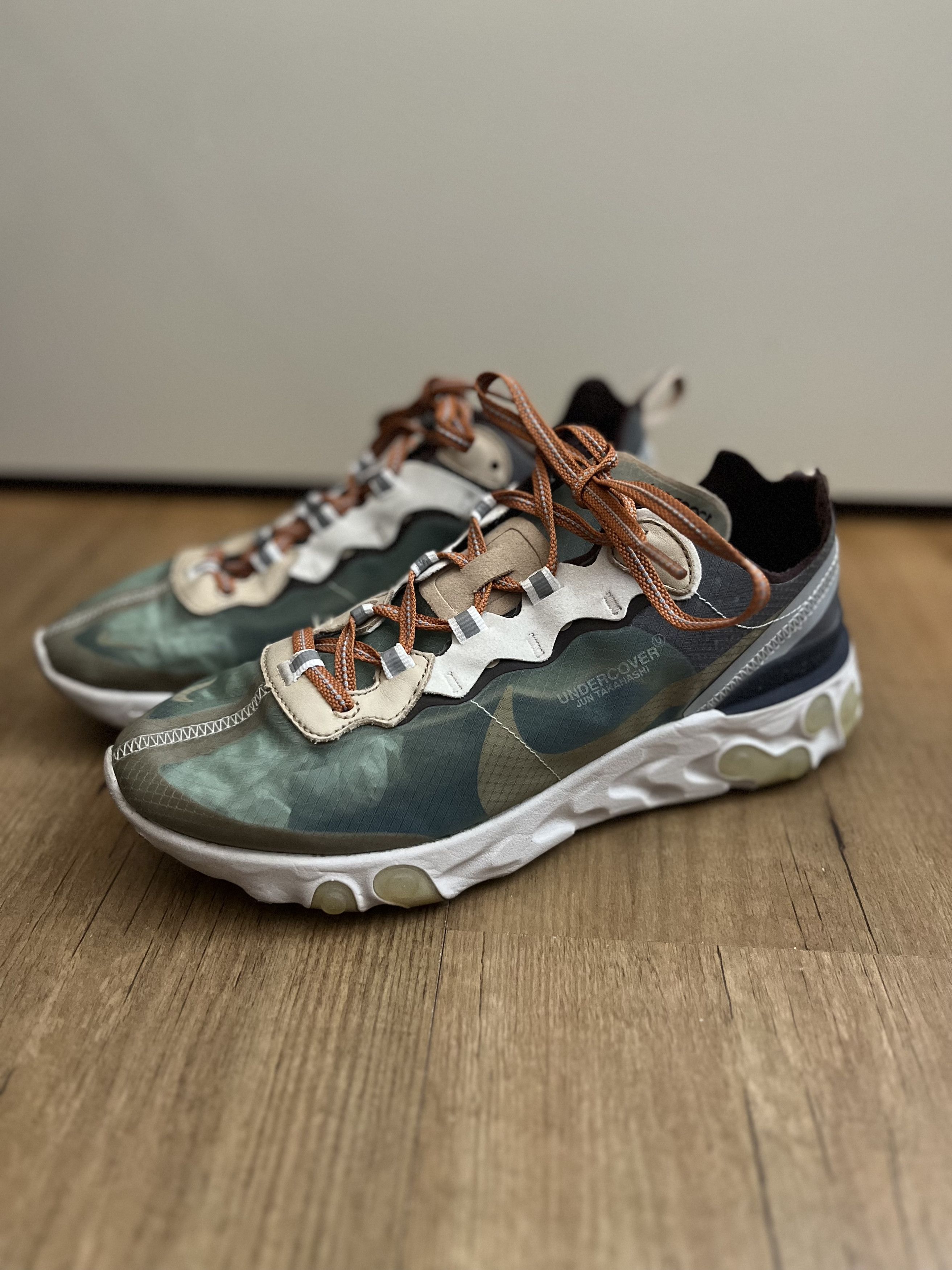 nike element react 87 green mist