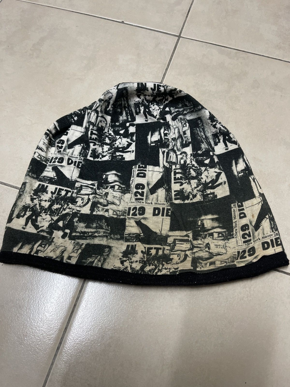 Andy Warhol VINTAGE BEANIE ANDY WARHOL BY CA4LA FULL PRINT VERY RARE Size ONE SIZE - 4 Thumbnail
