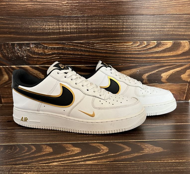nike air force 1 white metallic rose gold