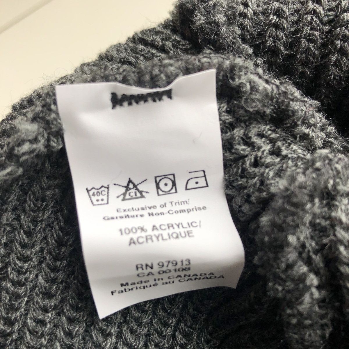 Vintage C&C Loose Gauge Beanie GRAY Size ONE SIZE - 3 Thumbnail
