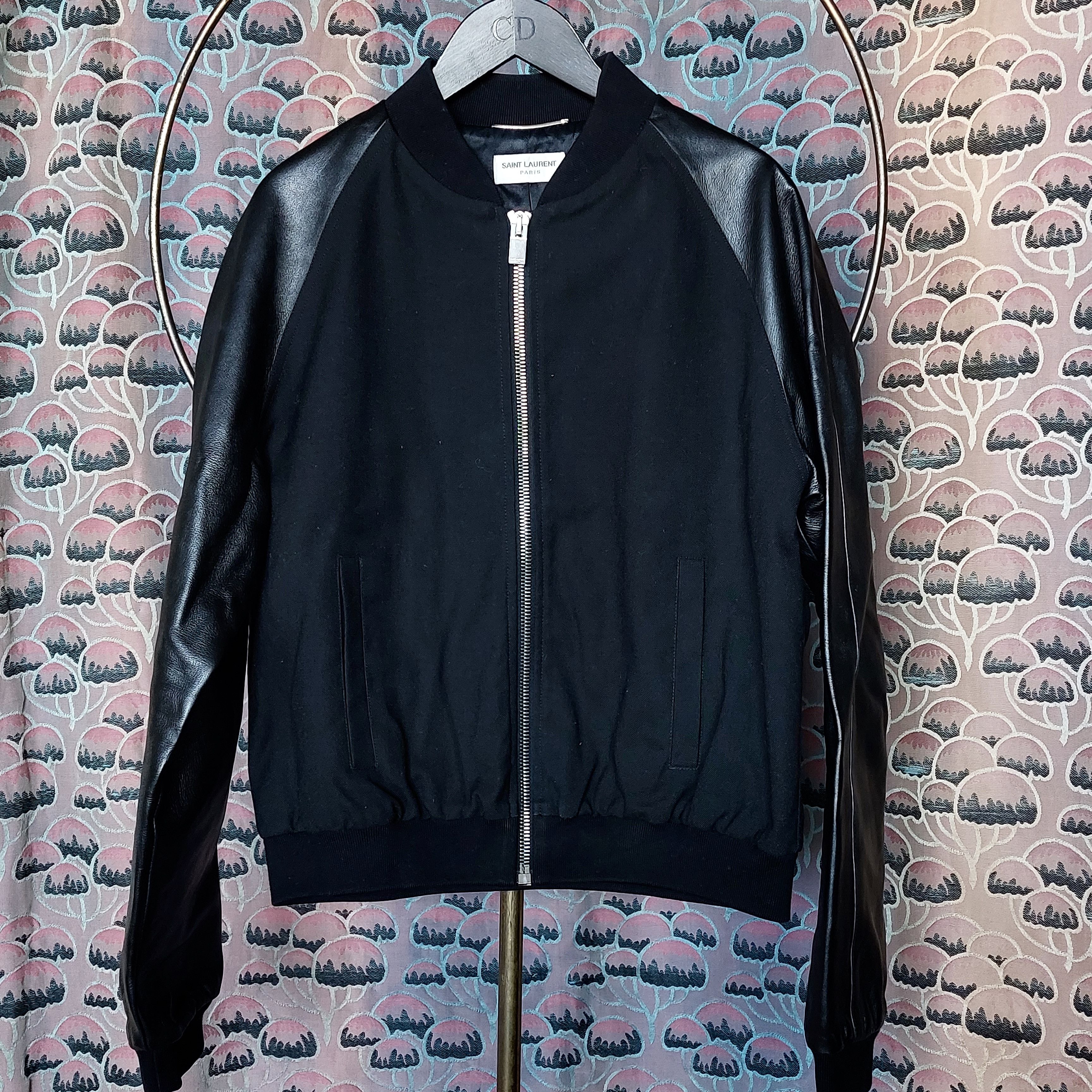 Saint Laurent Paris // Teddy Leather Jacket // Hedi Slimane