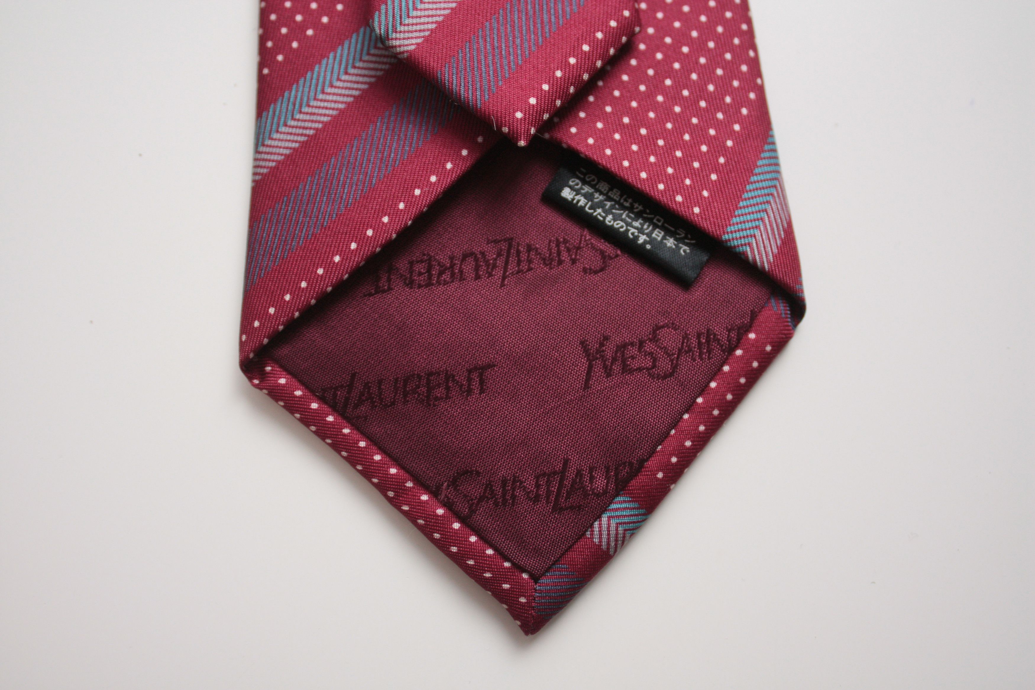 Yves Saint Laurent Yves Saint Laurent Cravates Silk Tie Size ONE SIZE - 3 Thumbnail