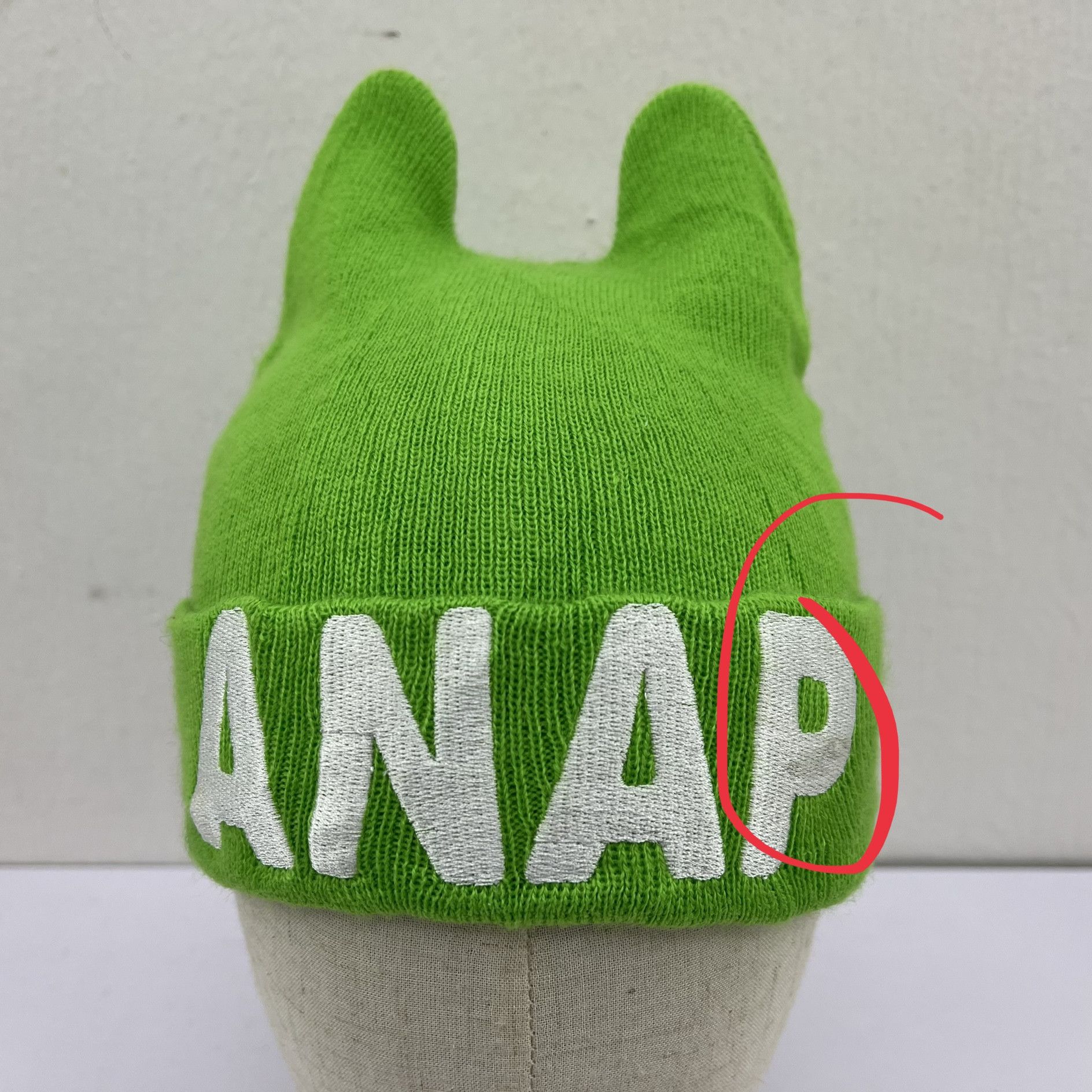 Japanese Brand ANAP Devil Bunny Horn Beanie Hats-BH4005 Size ONE SIZE - 4 Thumbnail