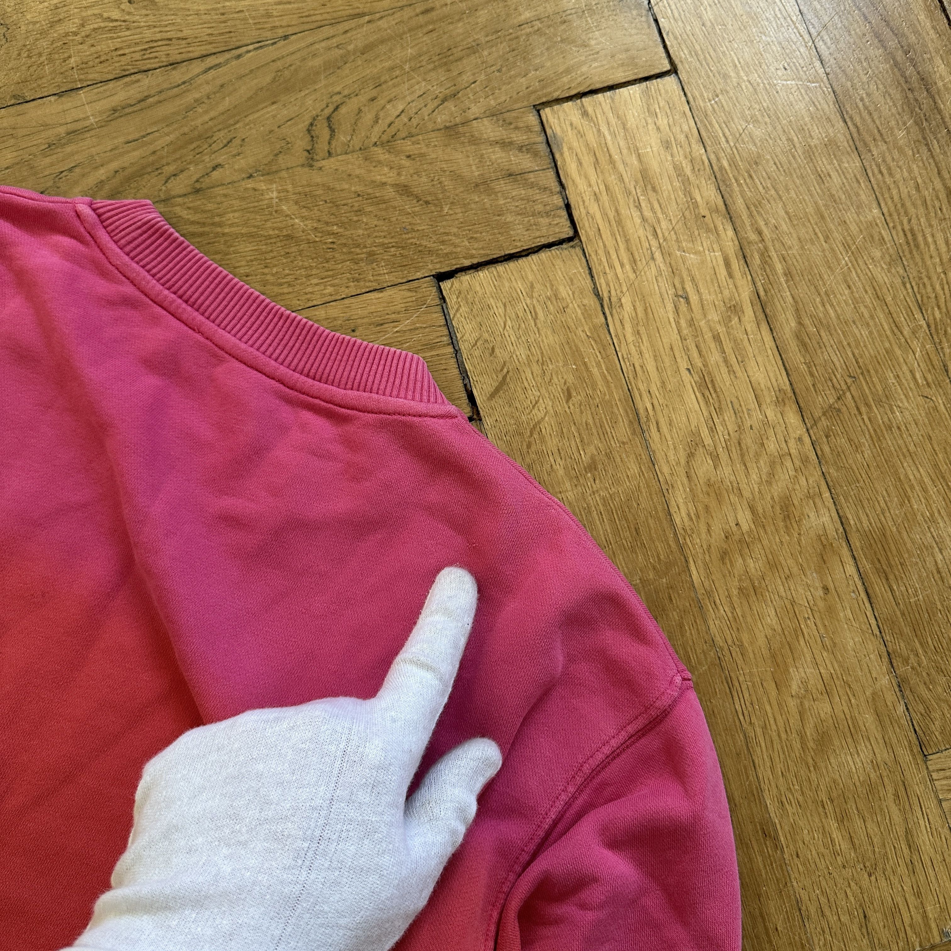 Raf Simons FW14 Pink Dip Dye Sweater Size US S / EU 44-46 / 1 - 7 Thumbnail