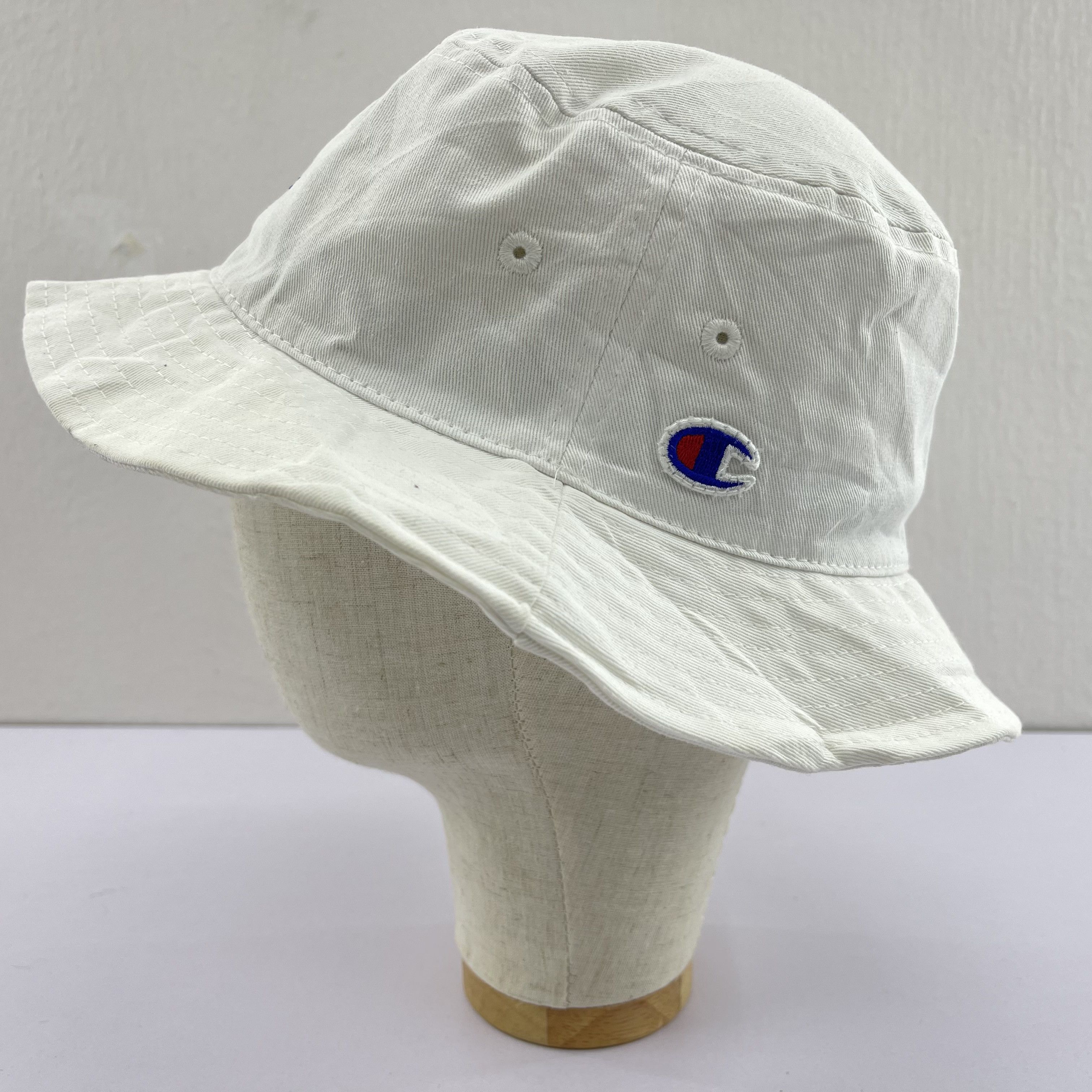 Champion Champion White Bucket Hats- BH1133 Size ONE SIZE - 3 Thumbnail