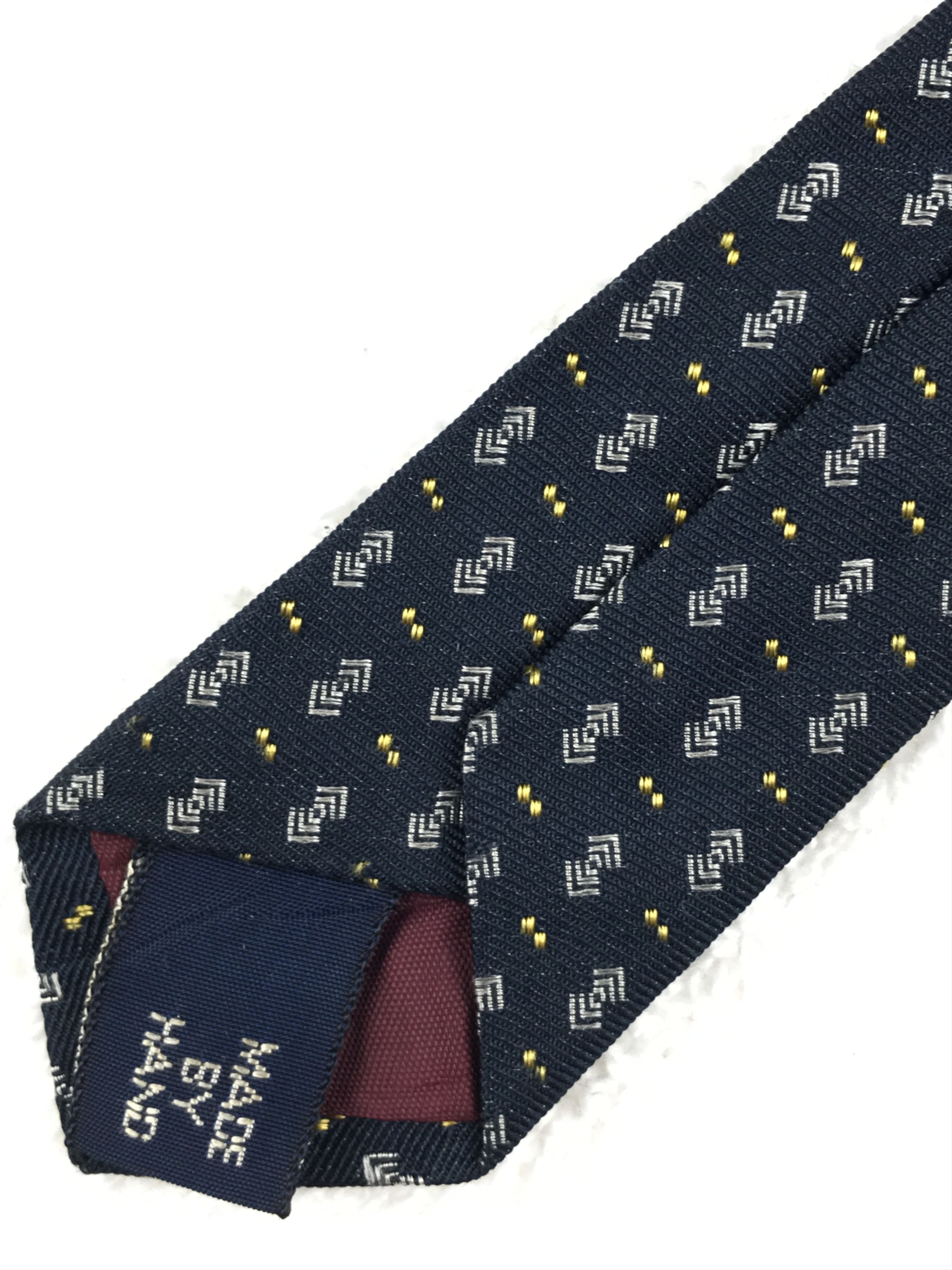 Designer × Polo Ralph Lauren × Vintage RL301 Vintage Polo by Ralph Lauren Necktie Pure Silk Size ONE SIZE - 8 Thumbnail
