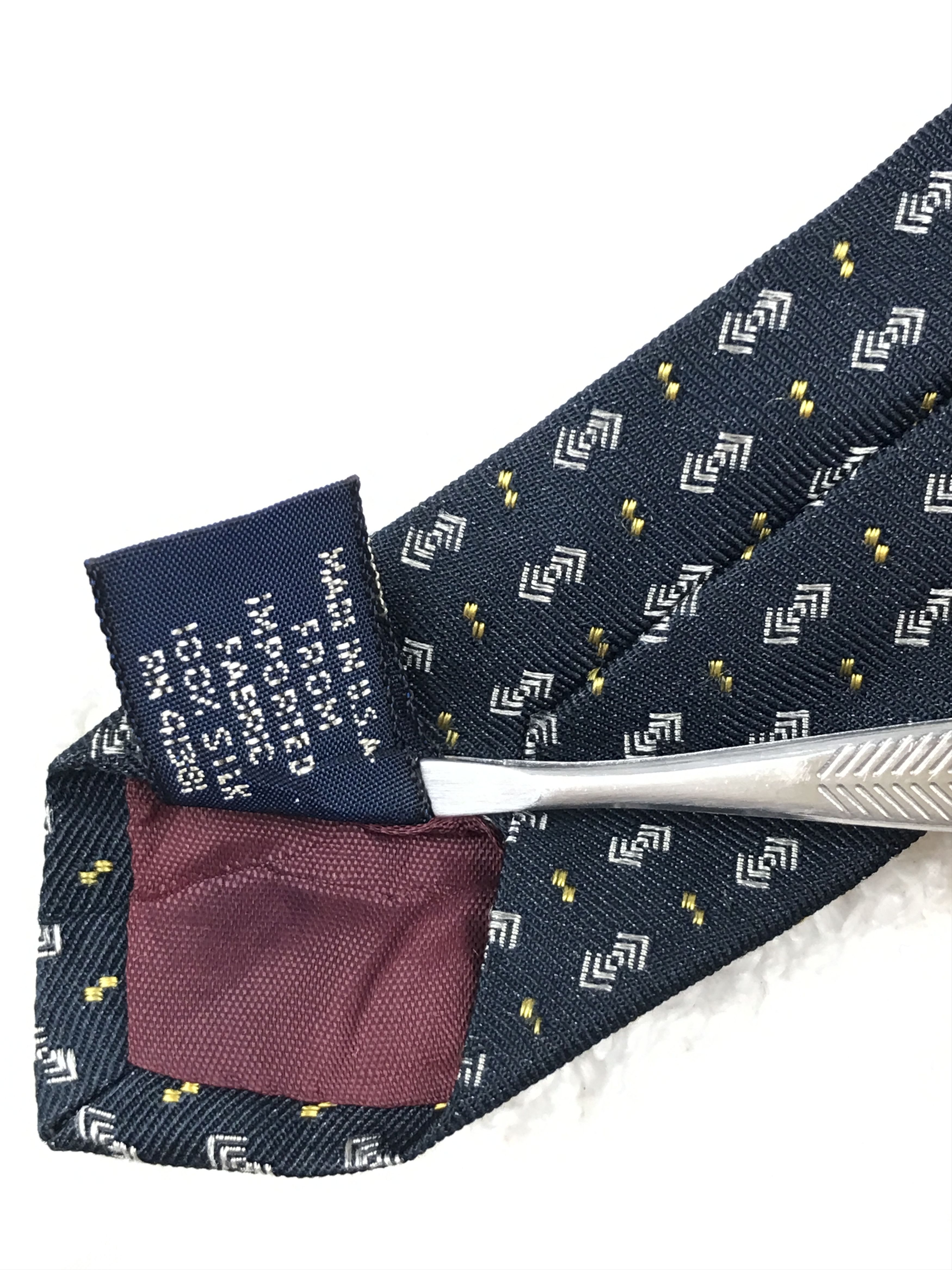 Designer × Polo Ralph Lauren × Vintage RL301 Vintage Polo by Ralph Lauren Necktie Pure Silk Size ONE SIZE - 9 Thumbnail