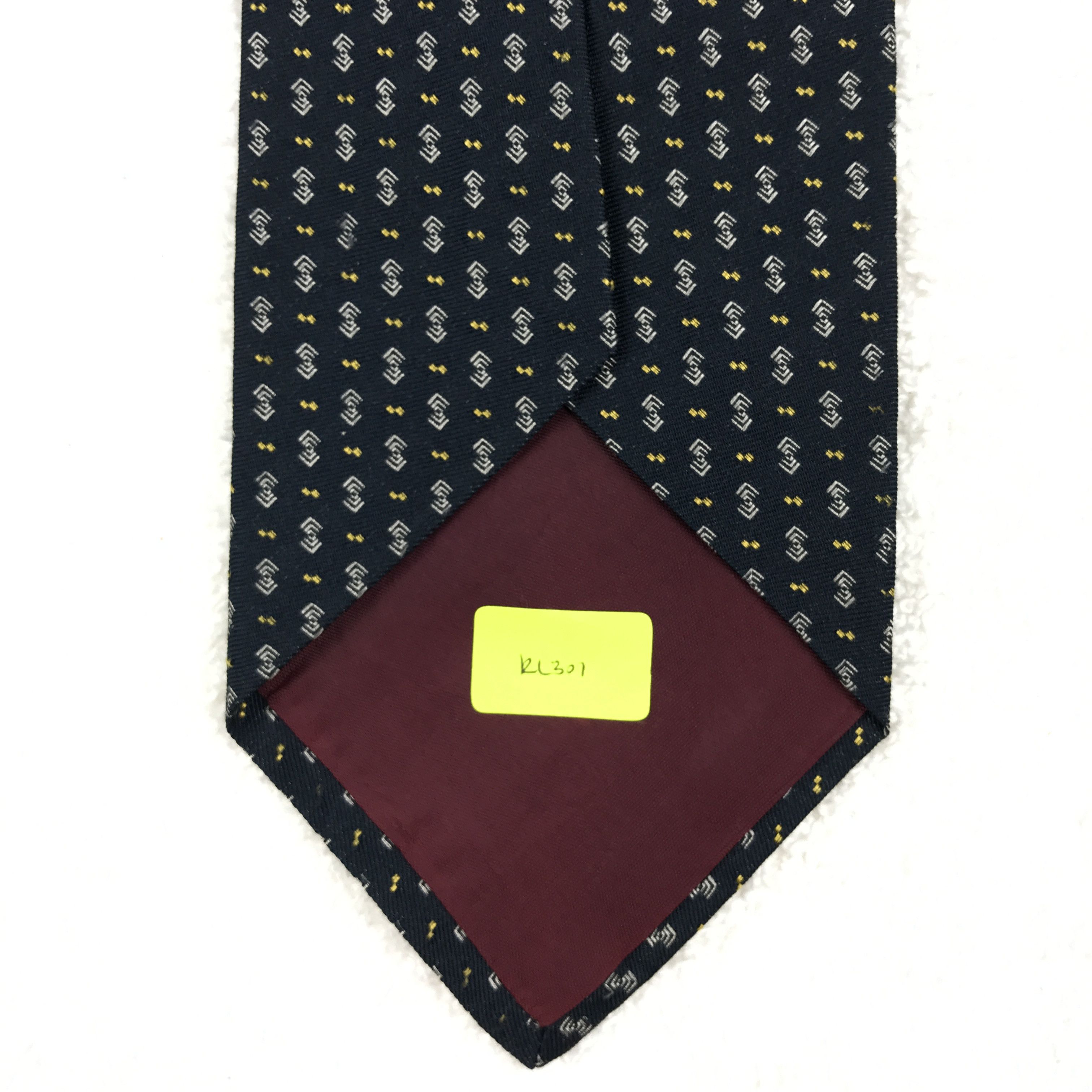 Designer × Polo Ralph Lauren × Vintage RL301 Vintage Polo by Ralph Lauren Necktie Pure Silk Size ONE SIZE - 11 Thumbnail