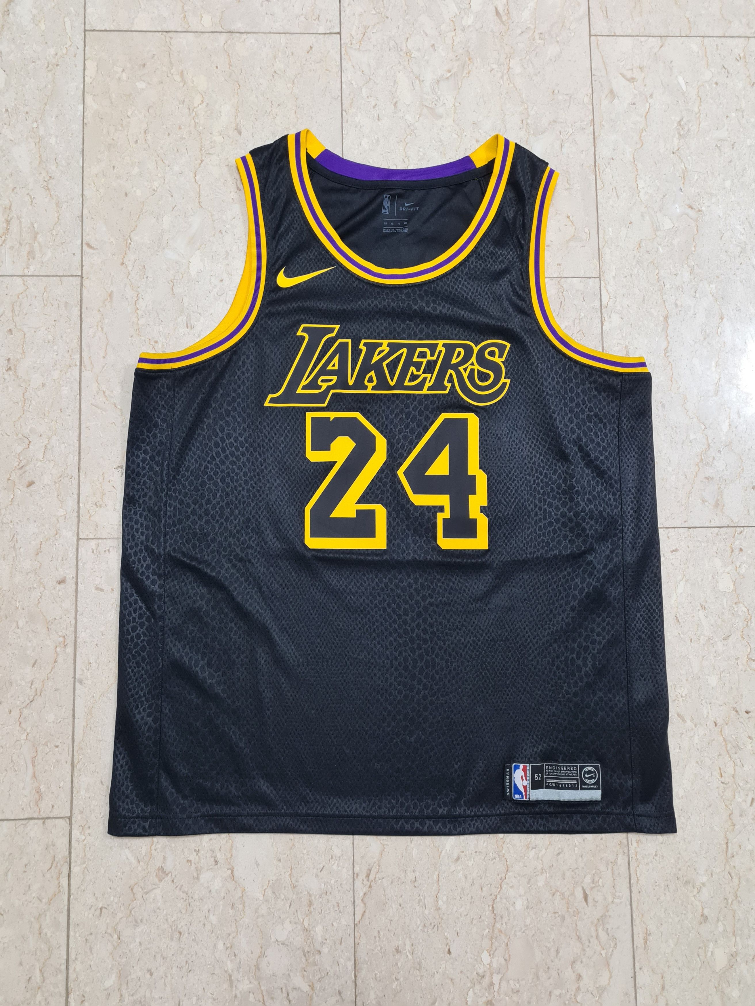 authentic kobe mamba jersey