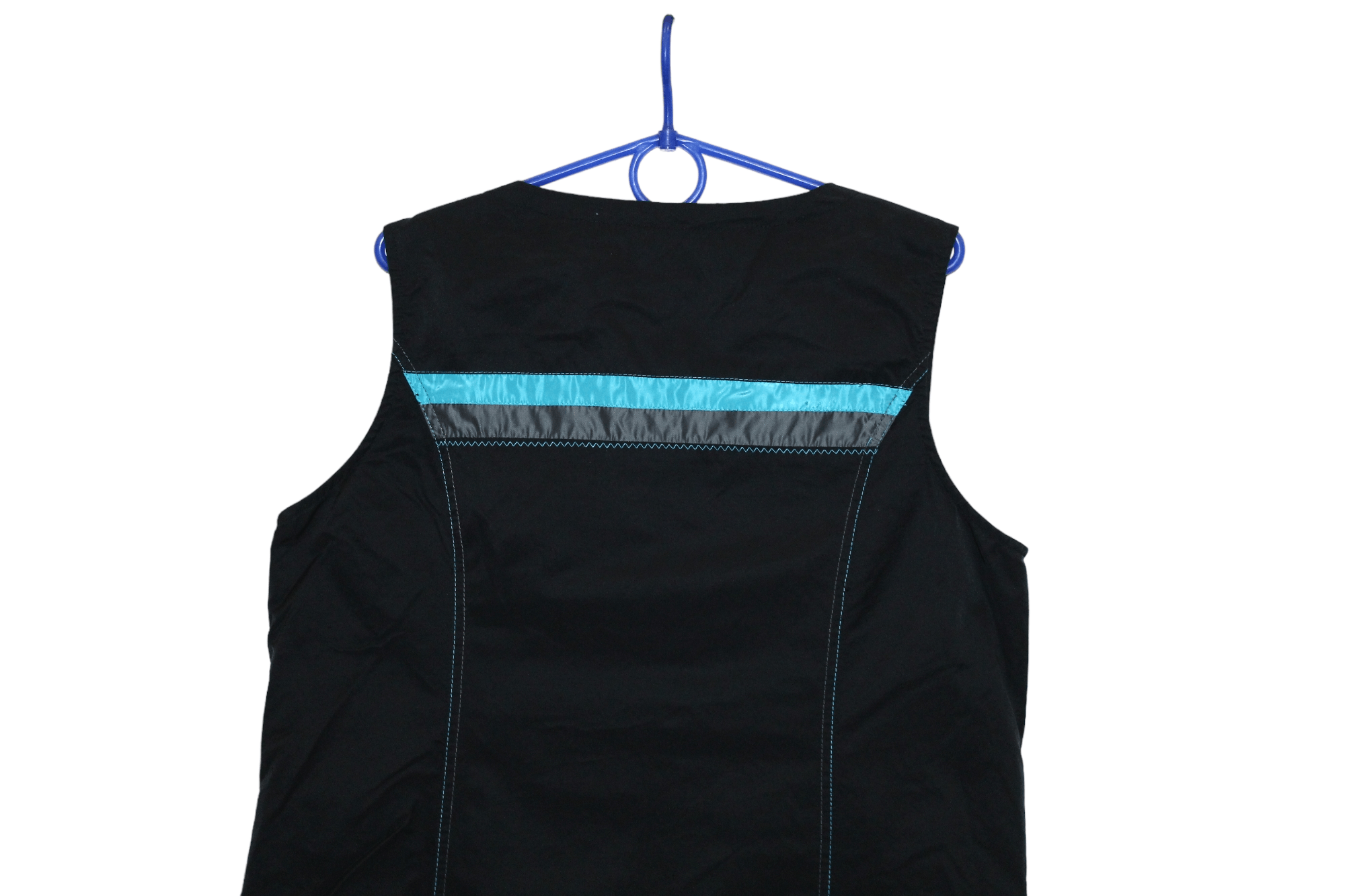 Beauty Beast L33 Paris zip up sleeveless long line Steampunk Vest Size M / US 6-8 / IT 42-44 - 6 Thumbnail