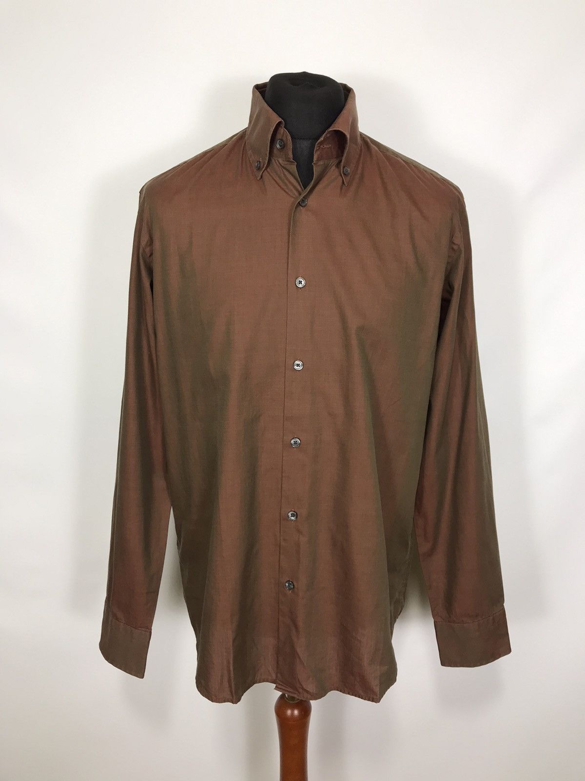 Hugo Boss × Vintage Hugo Boss vintage shirt size 41/16 Size US M / EU 48-50 / 2 - 1 Thumbnail