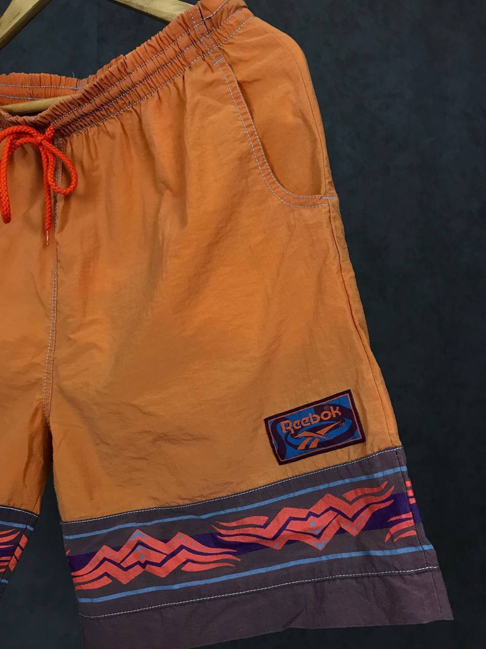 Reebok Reebok vintage streetwear crazy shorts Size US 32 / EU 48 - 2 Thumbnail