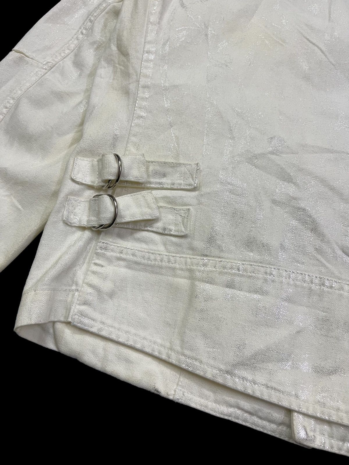 Ermenegildo Zegna 1990s E.Zegna 🇮🇹 Double Collar Perfecto Wax Jacket Size US M / EU 48-50 / 2 - 10 Thumbnail