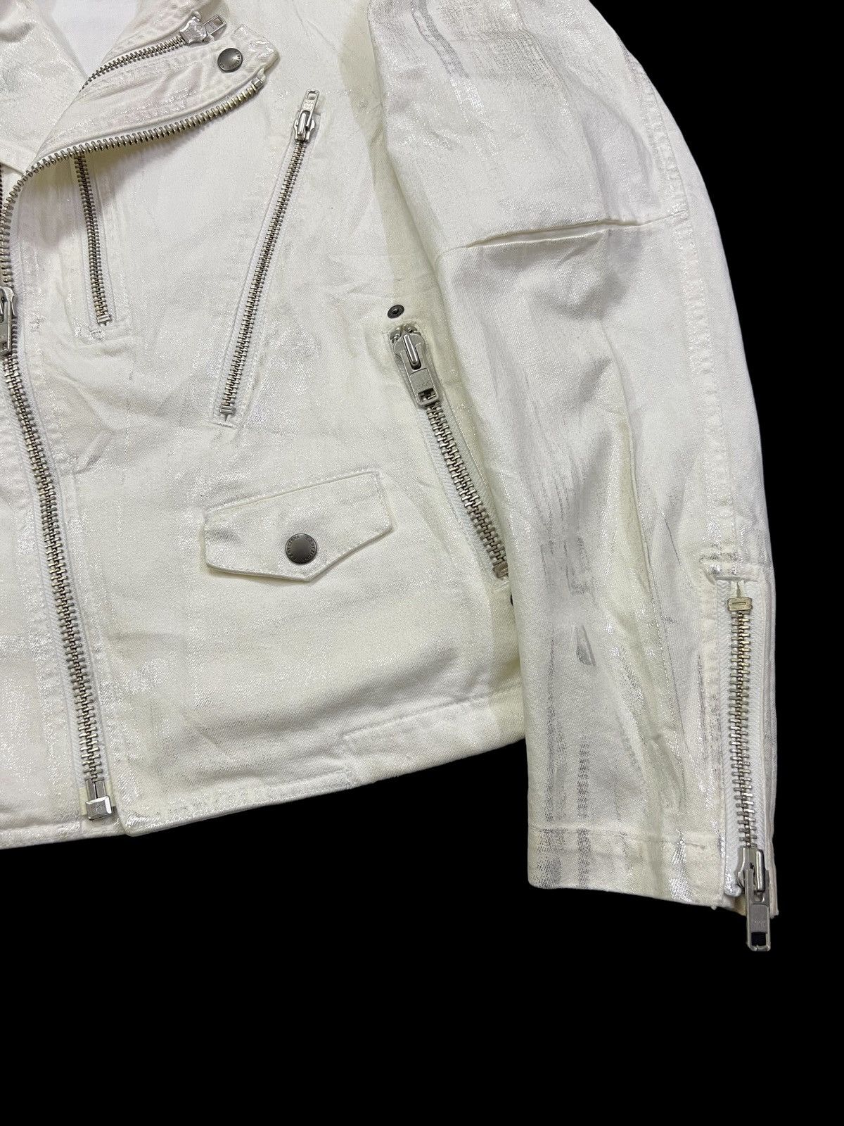 Ermenegildo Zegna 1990s E.Zegna 🇮🇹 Double Collar Perfecto Wax Jacket Size US M / EU 48-50 / 2 - 5 Thumbnail