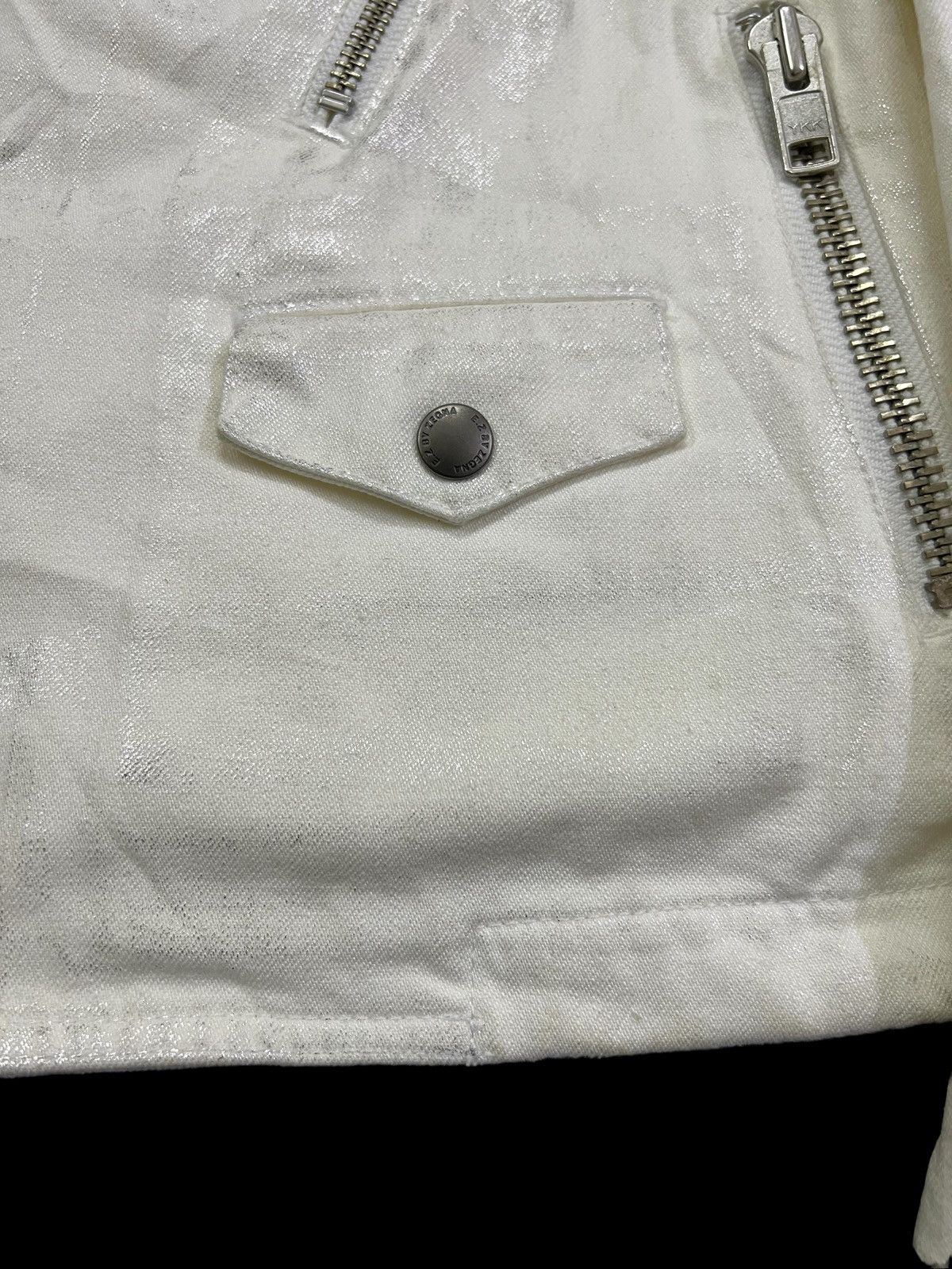 Ermenegildo Zegna 1990s E.Zegna 🇮🇹 Double Collar Perfecto Wax Jacket Size US M / EU 48-50 / 2 - 7 Thumbnail