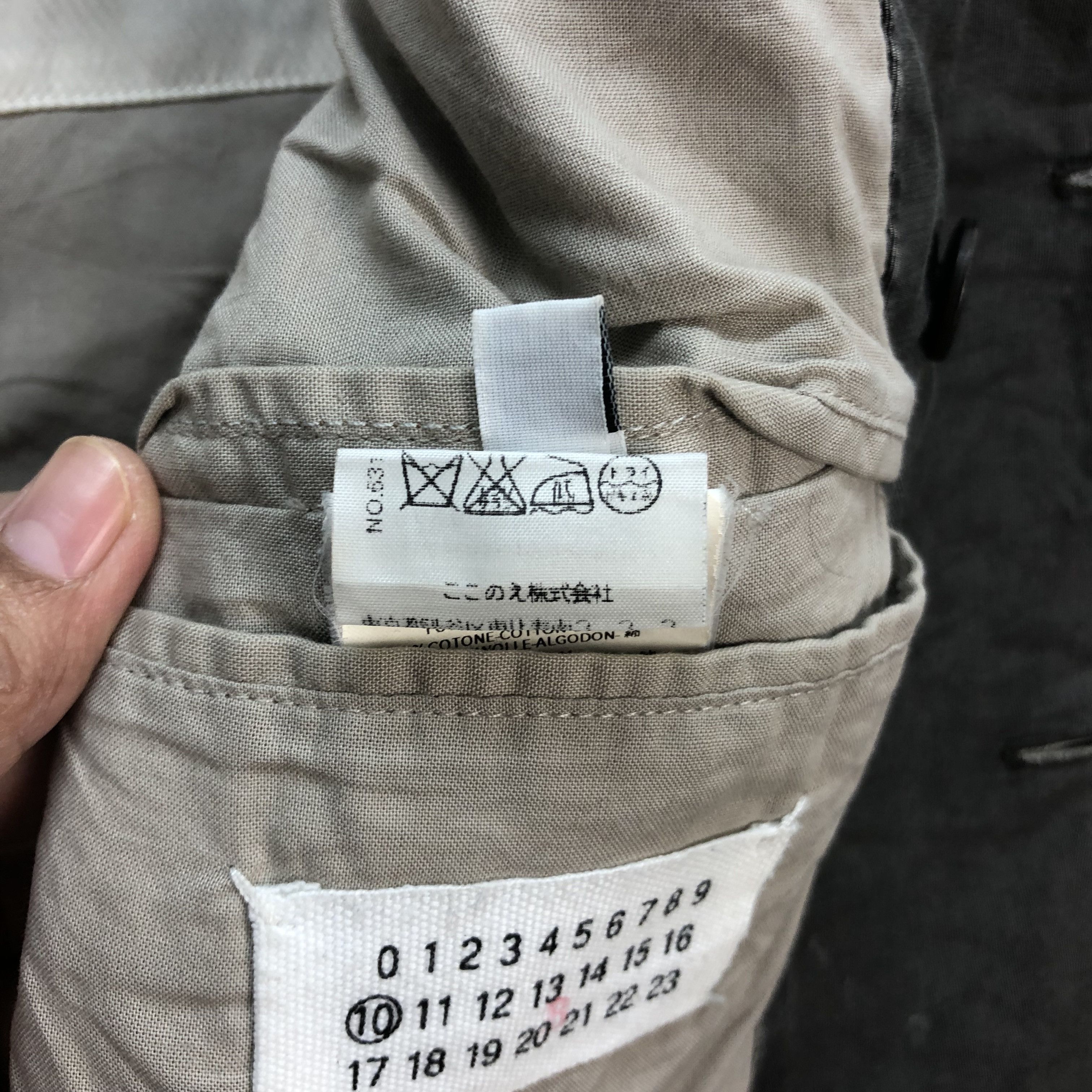 Maison Margiela VINTAGE MAISON MAGIELA NO 10 DOUBLE BREAST JACKET #5760-205 Size US M / EU 48-50 / 2 - 10 Thumbnail