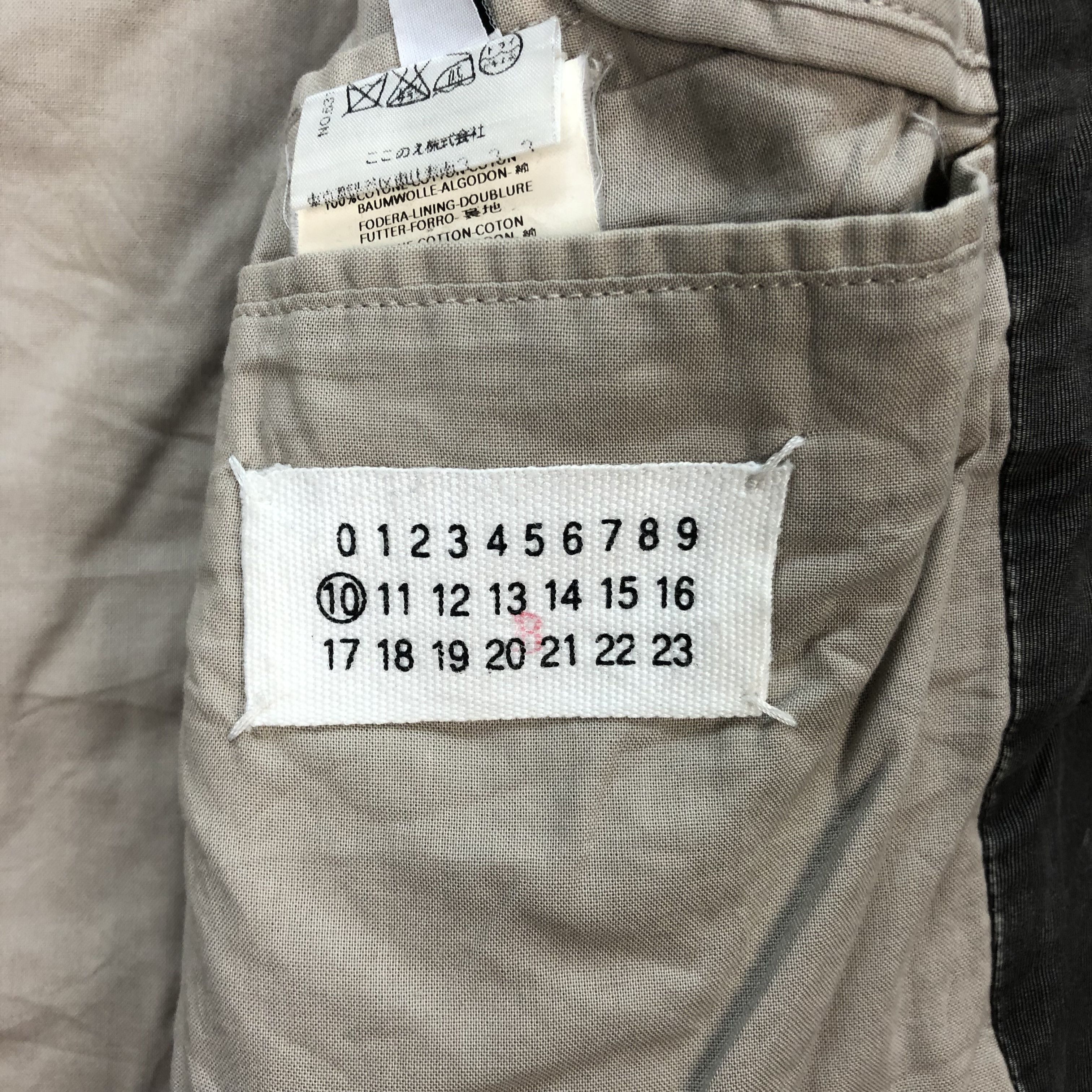 Maison Margiela VINTAGE MAISON MAGIELA NO 10 DOUBLE BREAST JACKET #5760-205 Size US M / EU 48-50 / 2 - 8 Thumbnail