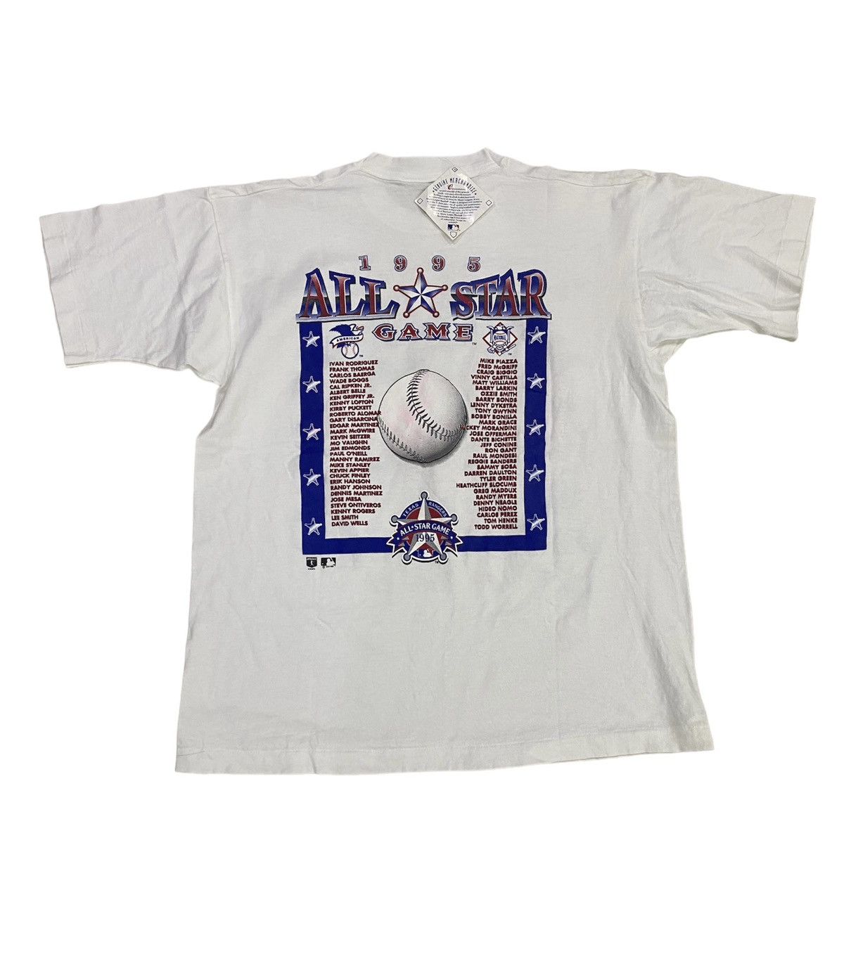 MLB Vintage texas rangers all star game 1995 tshirt Size US L / EU 52-54 / 3 - 2 Thumbnail
