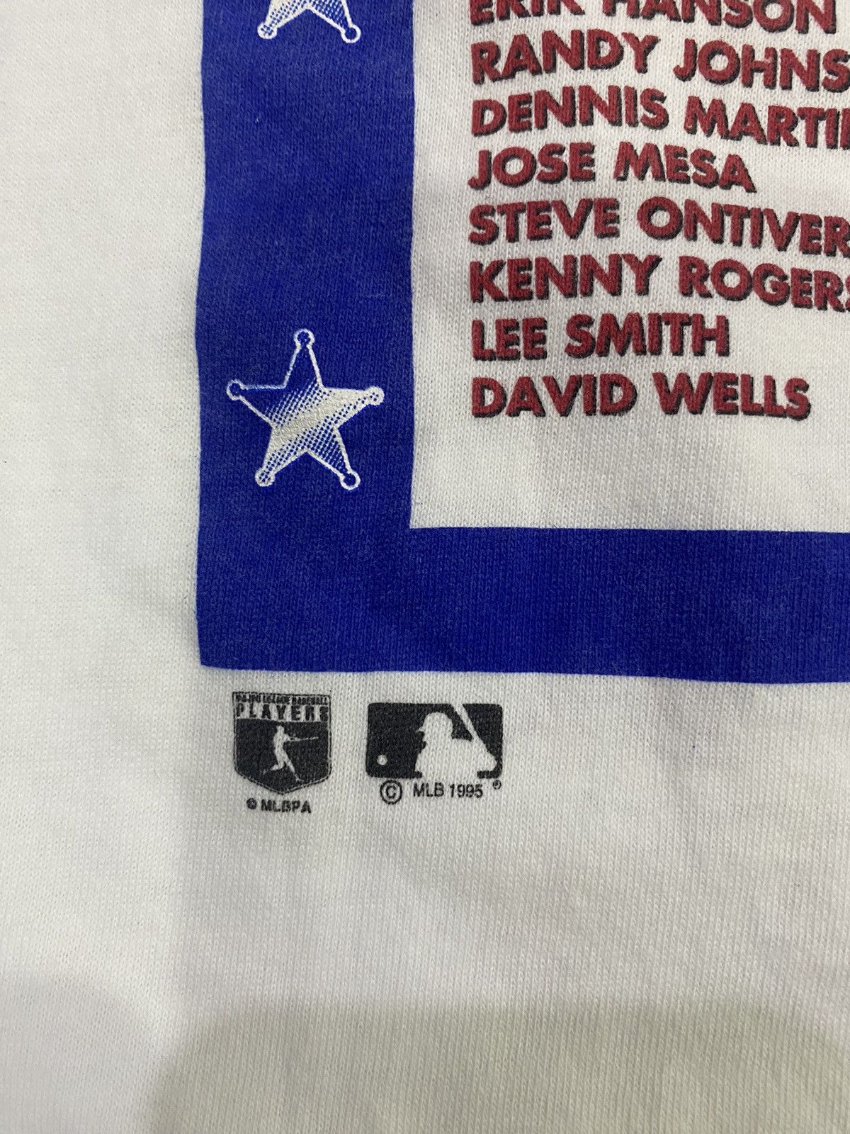 MLB Vintage texas rangers all star game 1995 tshirt Size US L / EU 52-54 / 3 - 6 Thumbnail