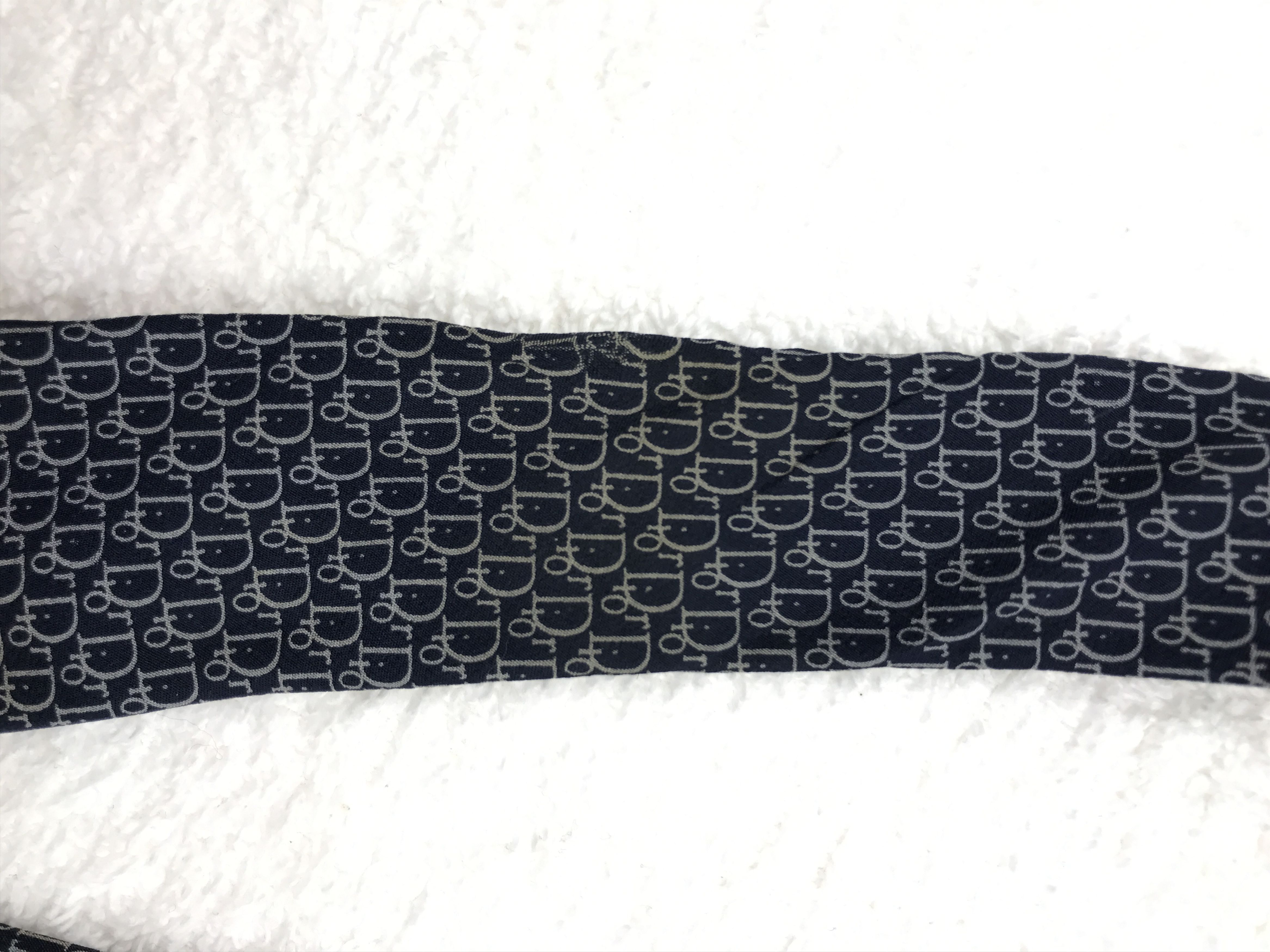 Christian Dior Monsieur × Vintage CD303 Vintage Christian Dior Necktie Pure Silk Size ONE SIZE - 11 Thumbnail