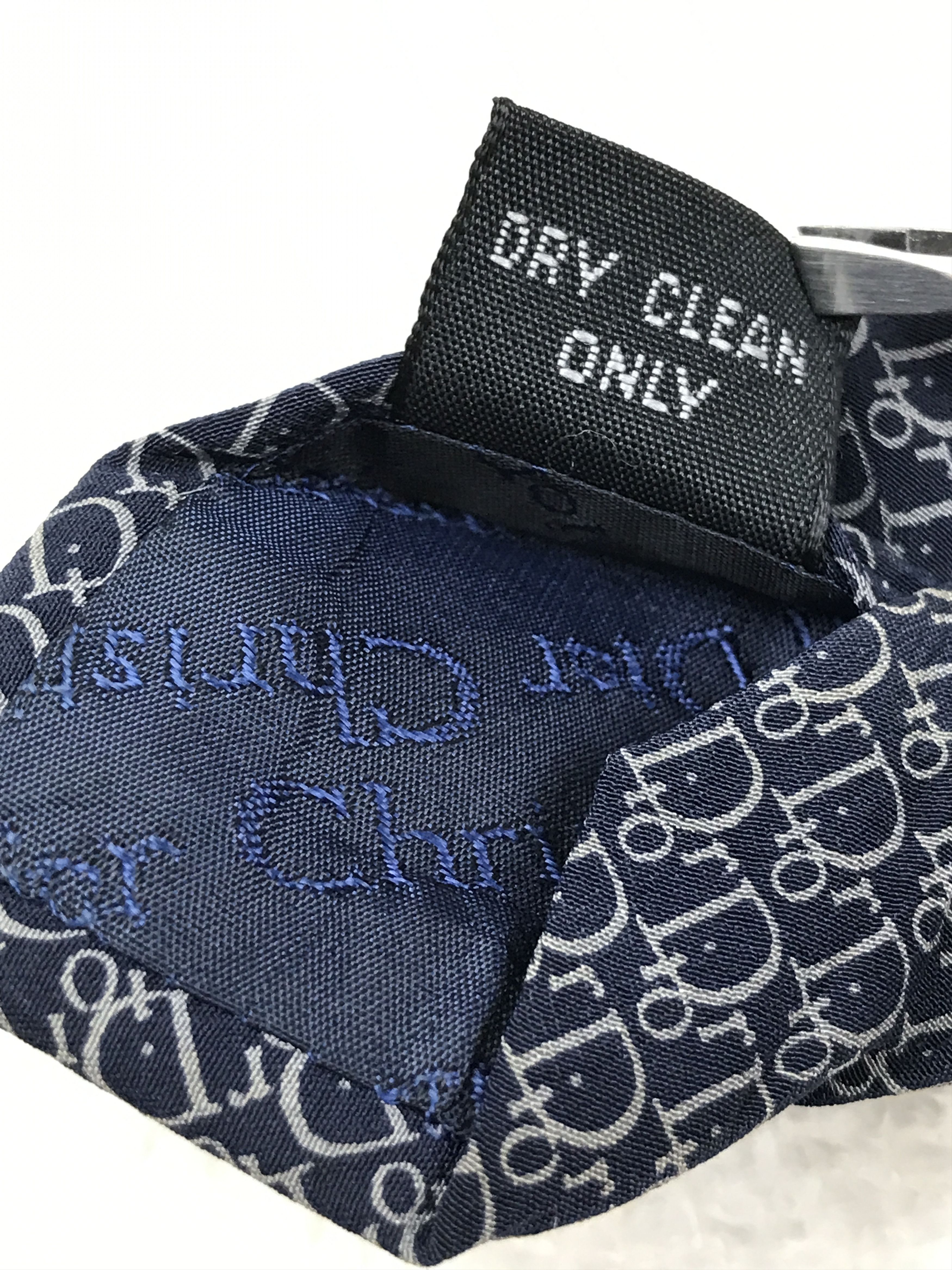 Christian Dior Monsieur × Vintage CD303 Vintage Christian Dior Necktie Pure Silk Size ONE SIZE - 9 Thumbnail