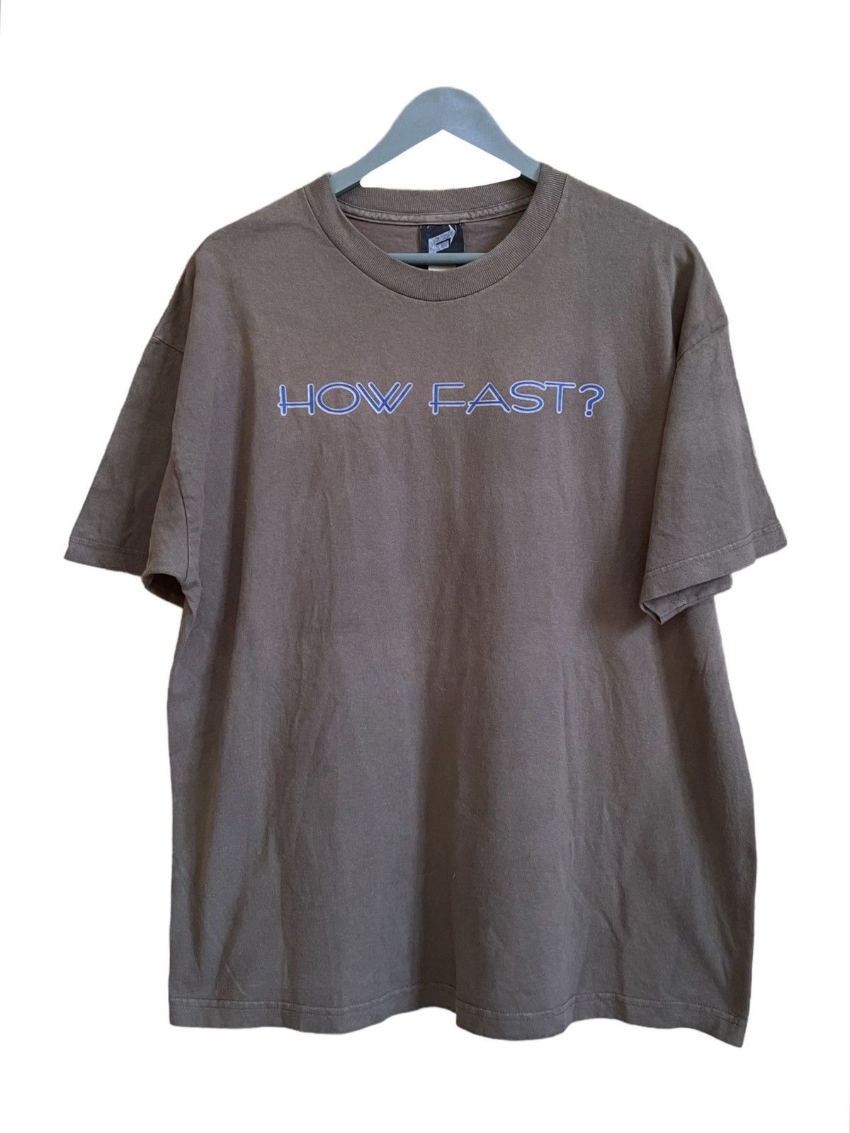 Vintage Streetwear How Fast Fucken Fast Tee