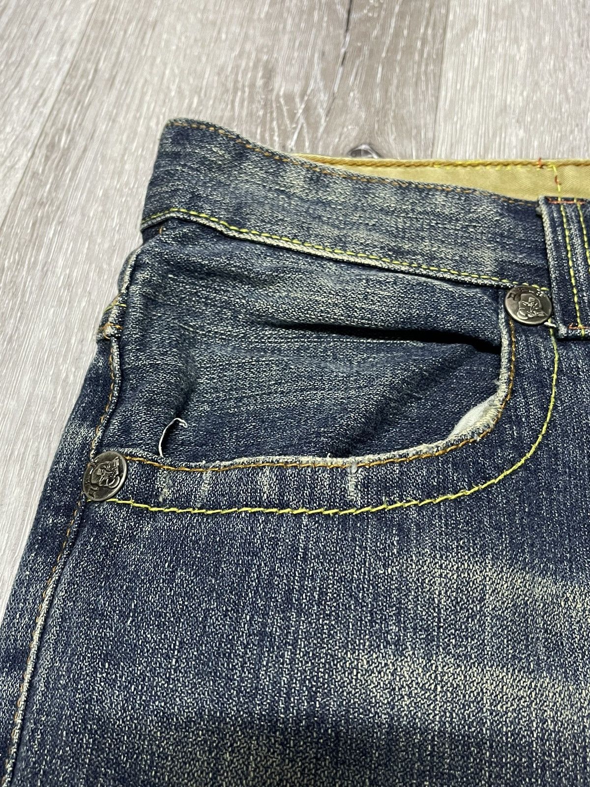 Christian Audigier × Ed Hardy × Vintage Vintage Ed Hardy Jeans Size US 36 / EU 52 - 6 Thumbnail