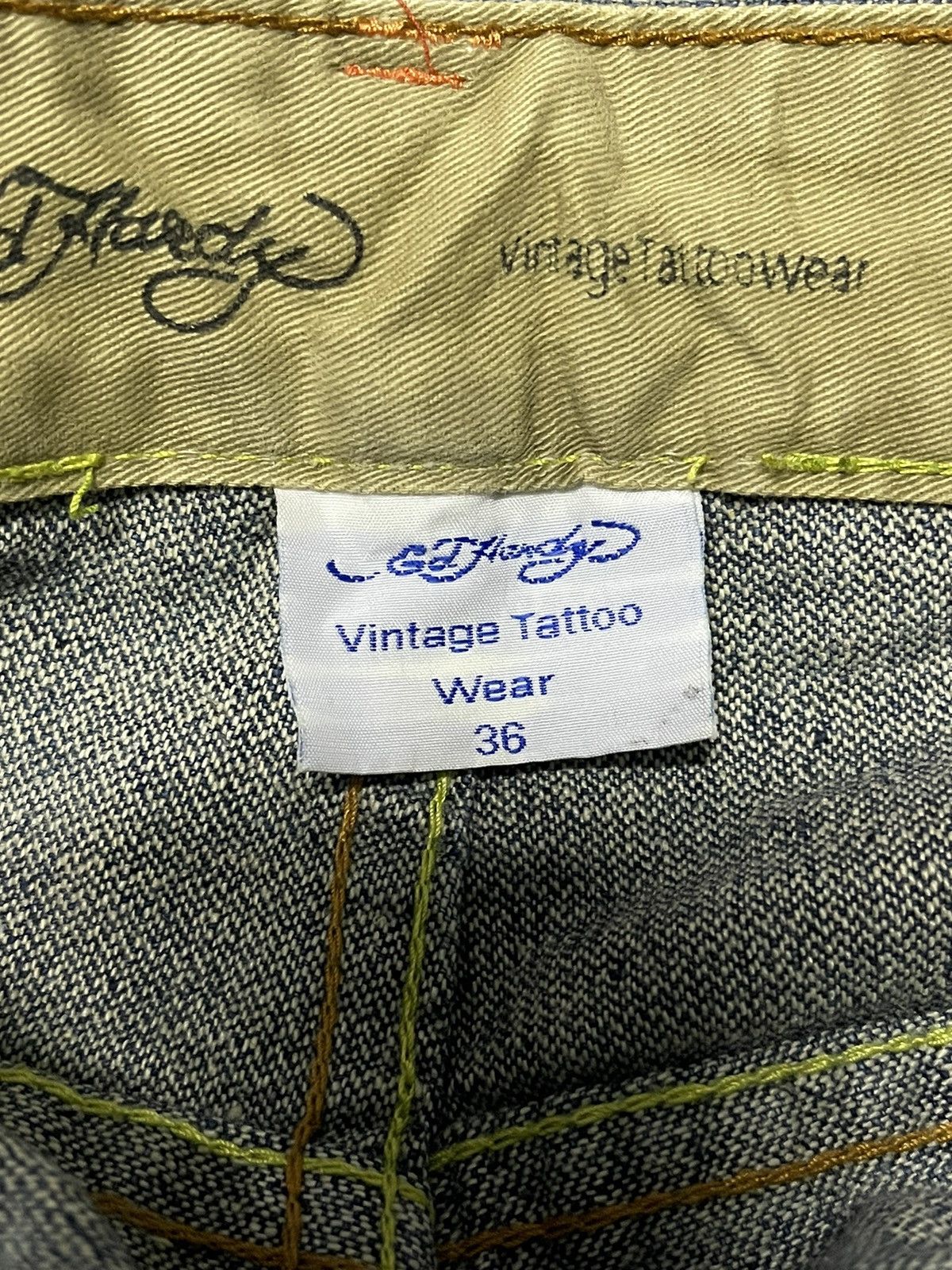 Christian Audigier × Ed Hardy × Vintage Vintage Ed Hardy Jeans Size US 36 / EU 52 - 13 Thumbnail