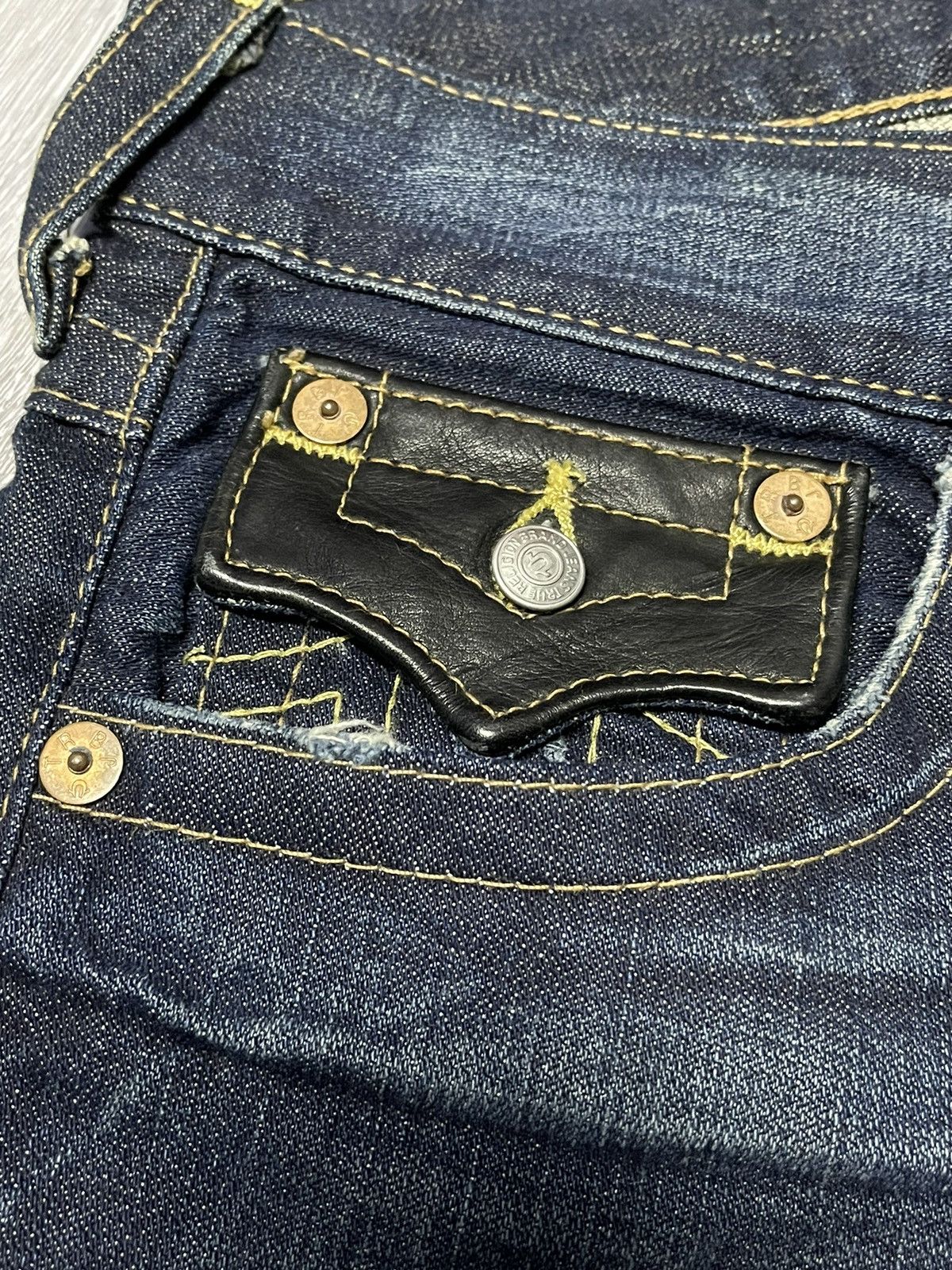 True Religion × Vintage True Religion Billy Jeans Size US 28 / EU 44 - 6 Thumbnail