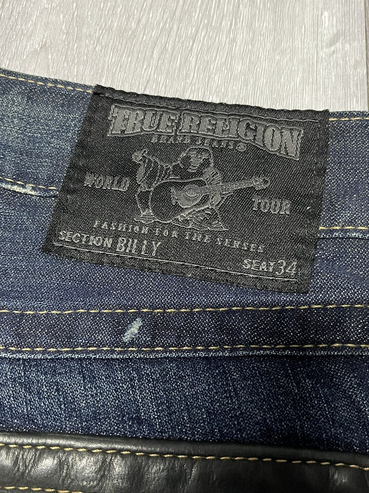 True Religion × Vintage True Religion Billy Jeans Size US 28 / EU 44 - 11 Thumbnail
