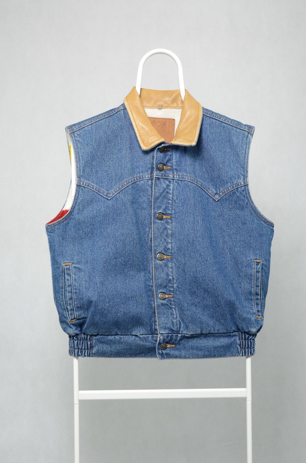 Other Schaefer denim vest with fleece blanket lining size M-L Size US M / EU 48-50 / 2 - 1 Thumbnail